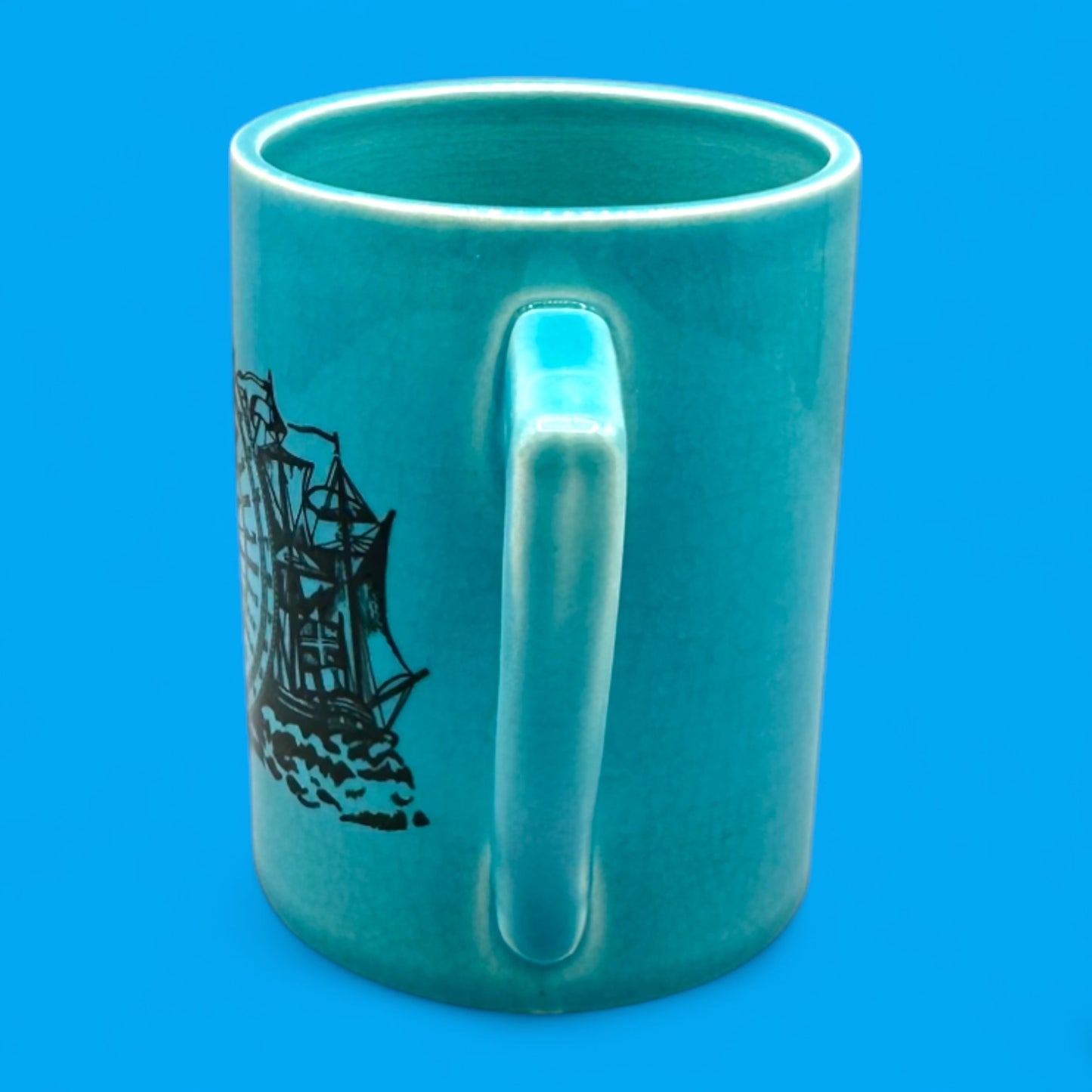Portmeirion Pottery Nautical Mariners Compass Replacement Mug - Vintage 1960s