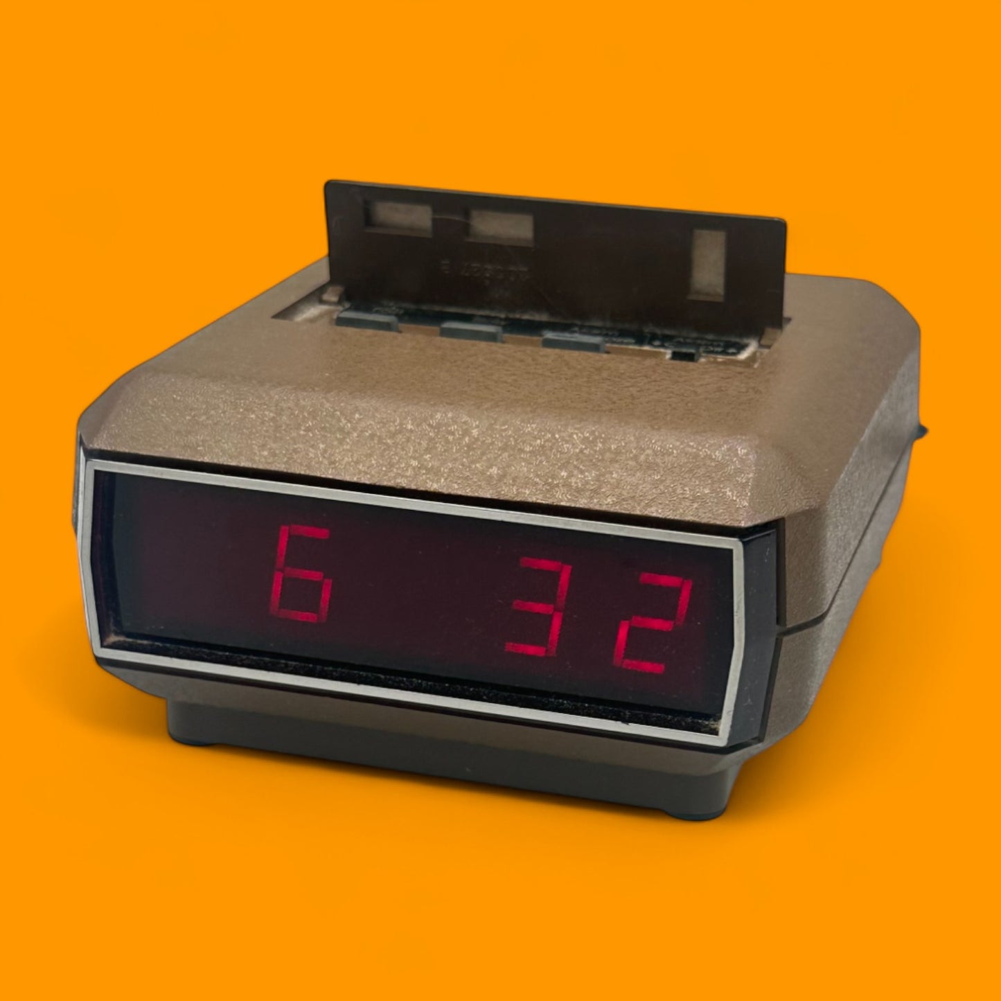 Vintage Micronta Digital Alarm Clock with Red LED Display
