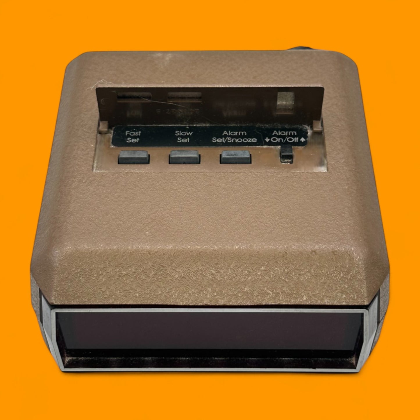 Vintage Micronta Digital Alarm Clock with Red LED Display