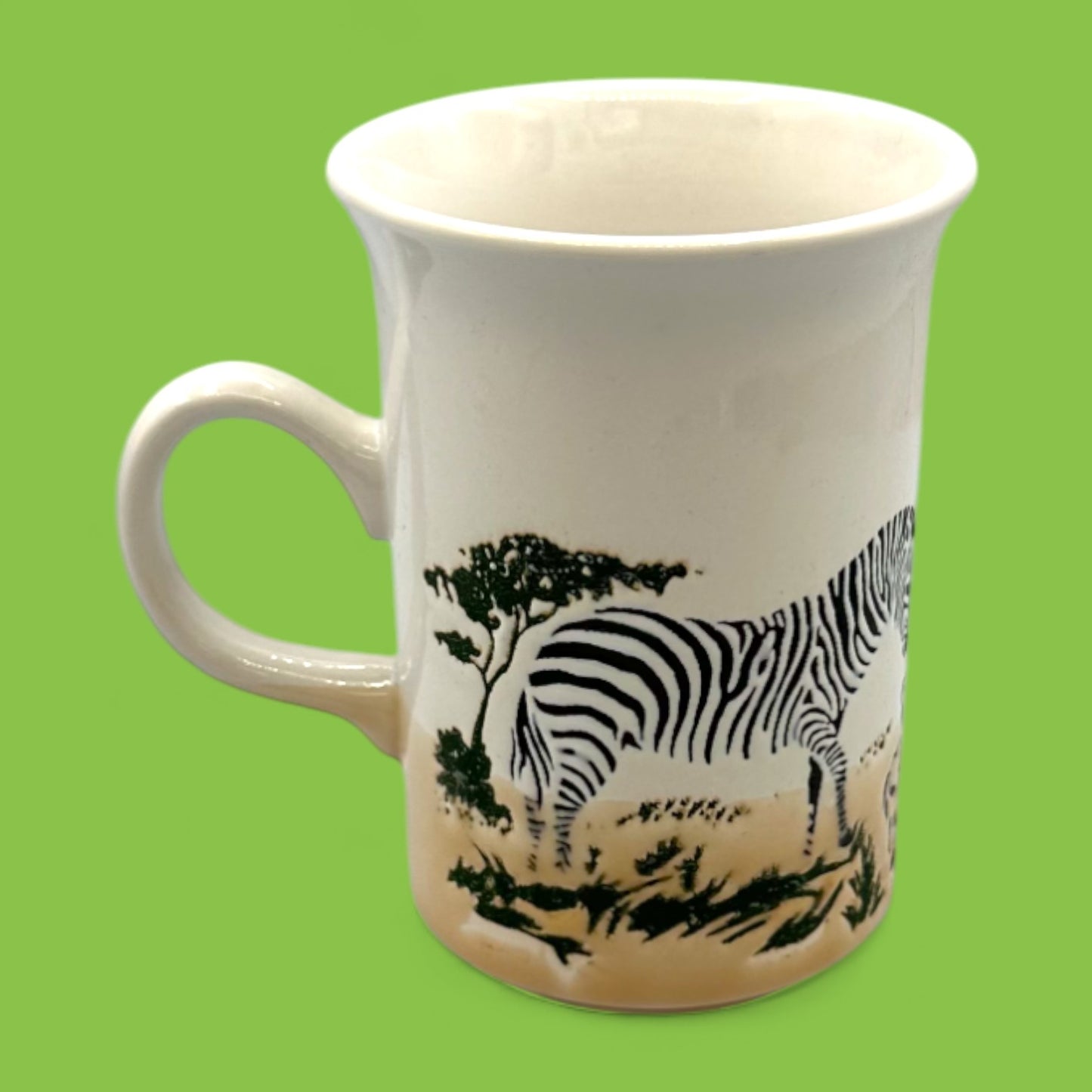 Vintage Zebra Replacement Mug by Churchill – Coffee Tea Cup, Made in England