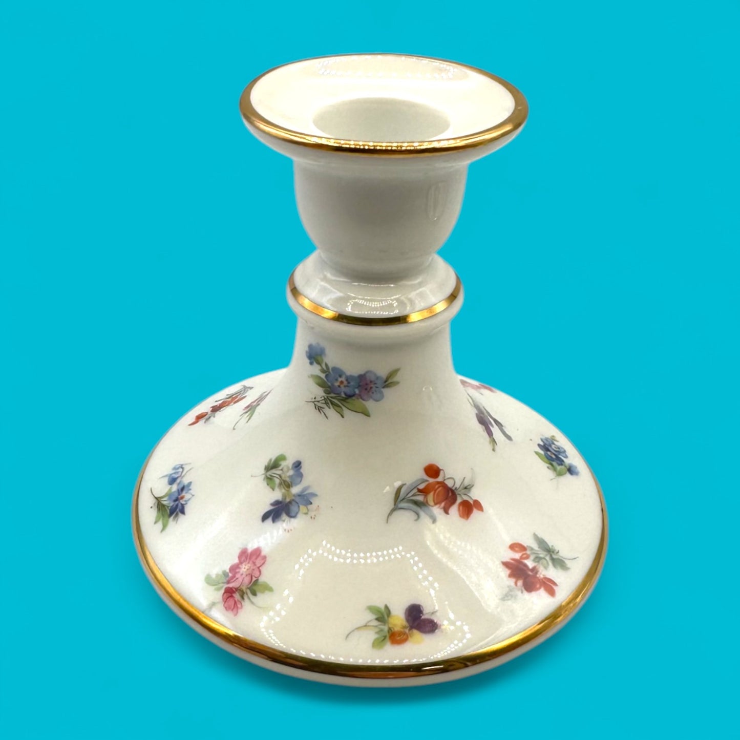 Vintage Gloria Porcelain Candle Holders – Bayreuth West Germany