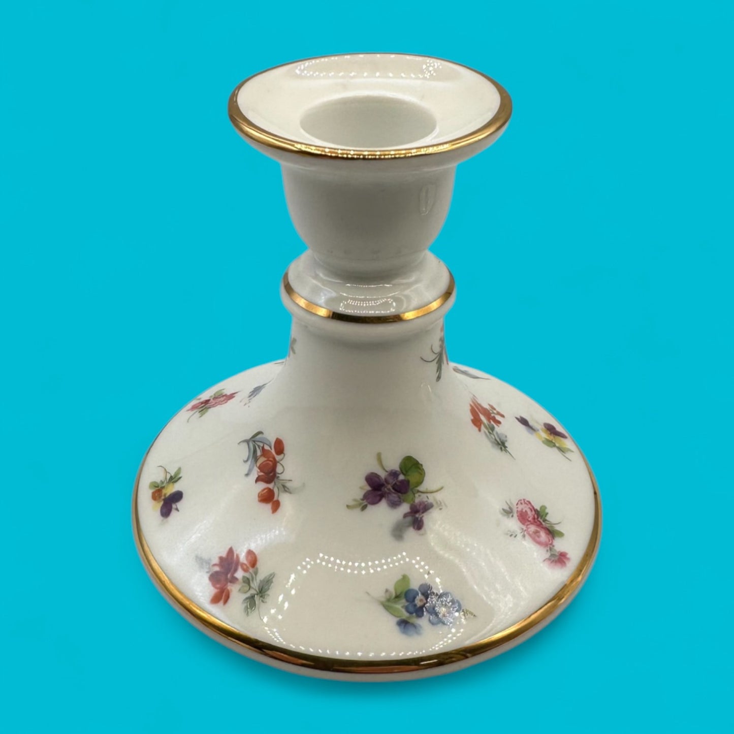 Vintage Gloria Porcelain Candle Holders – Bayreuth West Germany