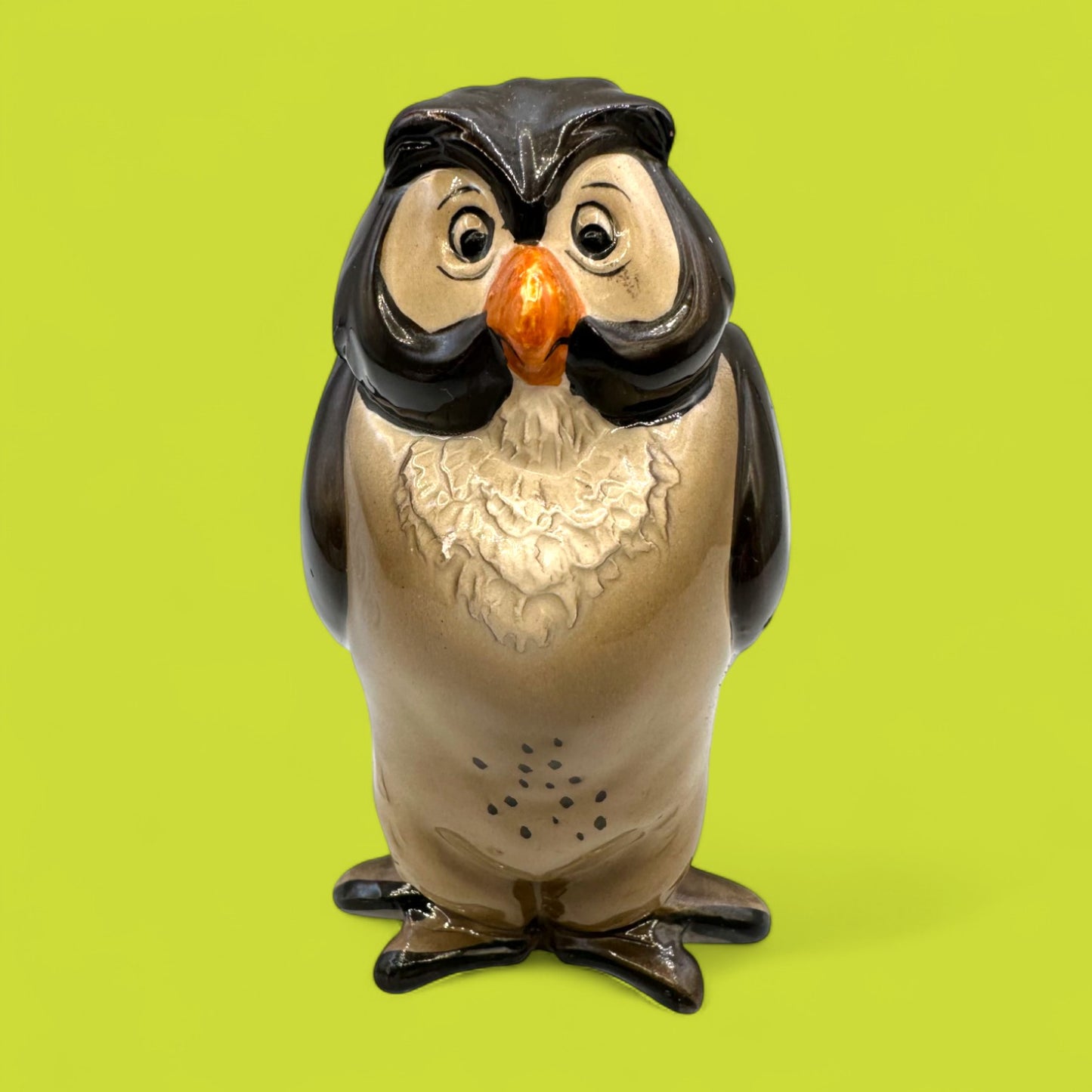 Owl from Winnie the Pooh Ceramic Figurine Enesco Disney 1964 Japan