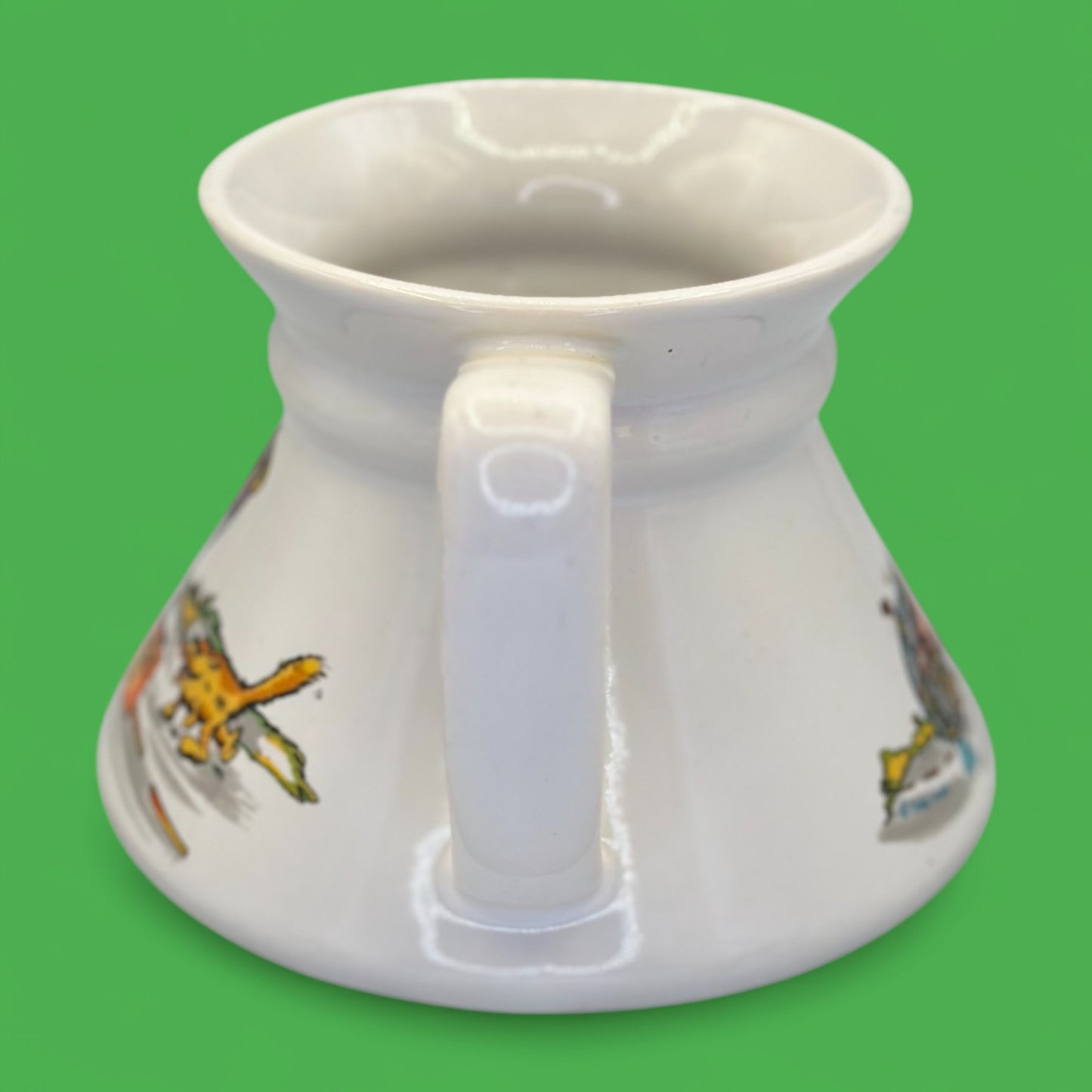 Vintage No Spill Mug – “Caution I Brake for Animals” John Lamb Replacement Mug