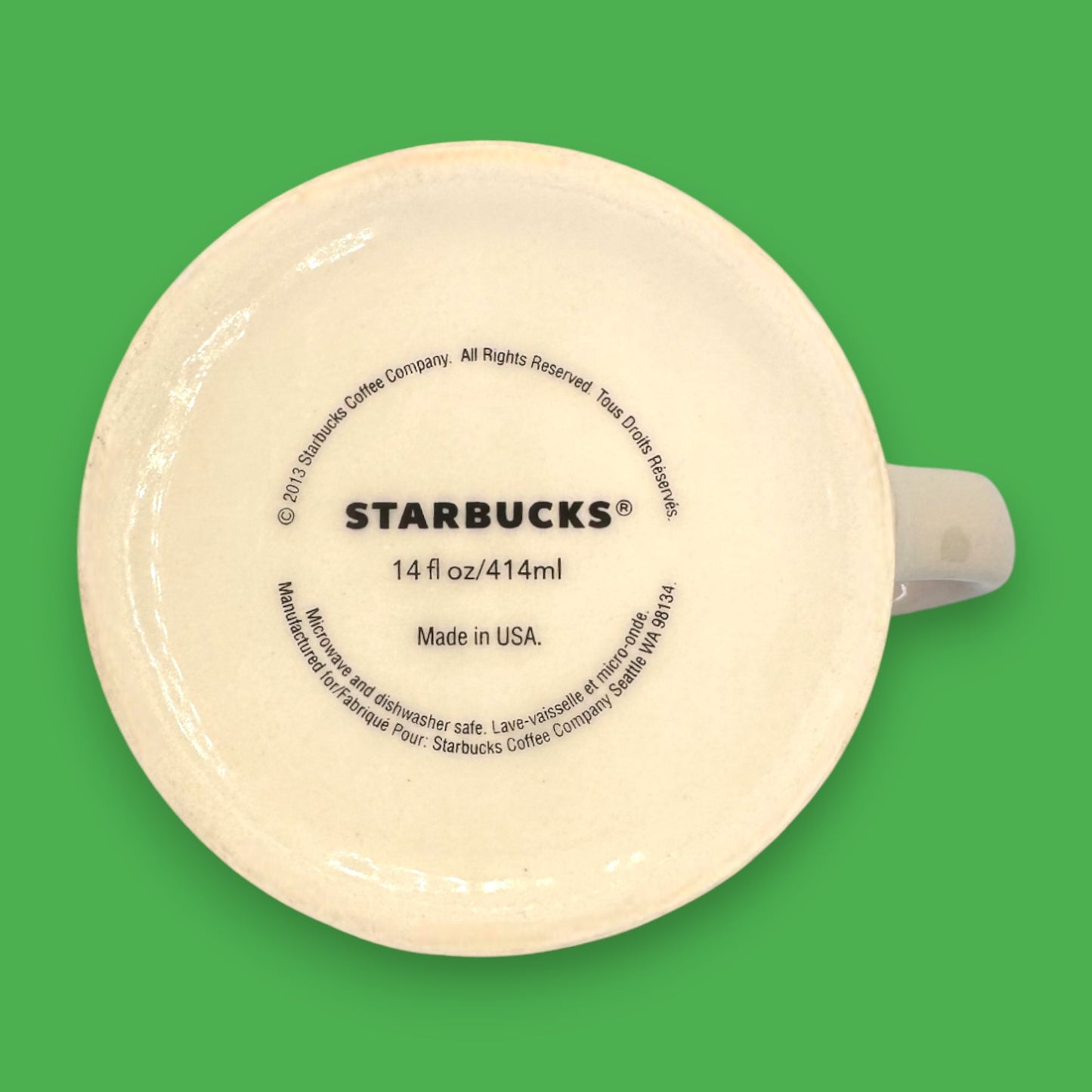 Starbucks Military Replacement Mug – Proudly Serving Those Who Serve – 14 fl oz / 414 ml