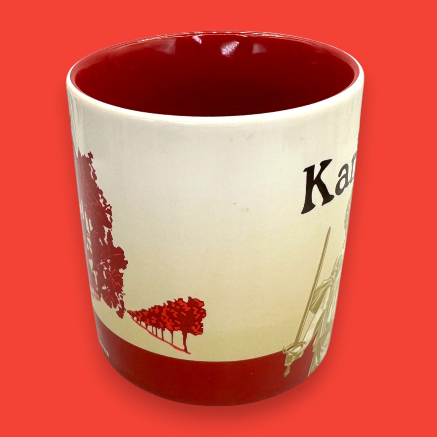 Starbucks Vintage Karlsruhe Germany Global Icon Mug Replacement Mug
