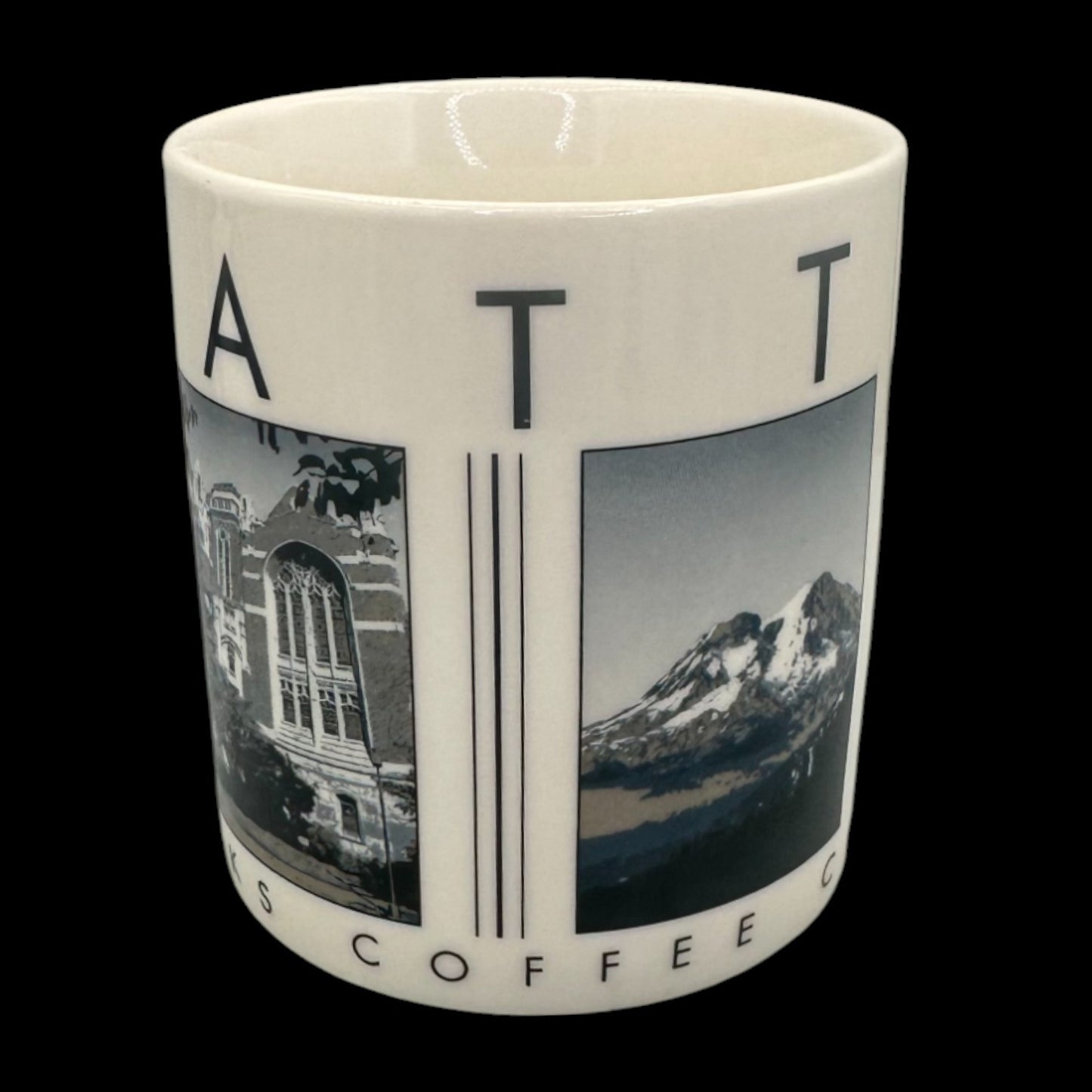 Starbucks Vintage Seattle Mug – 2003 City Scenes Barista Series Replacement Mug