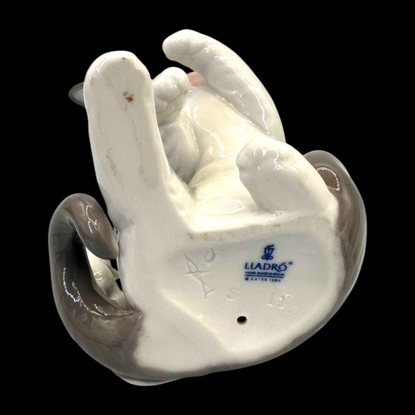 Lladro "Cat and Mouse" Porcelain Figurine – Model 5236, Vintage 1980s