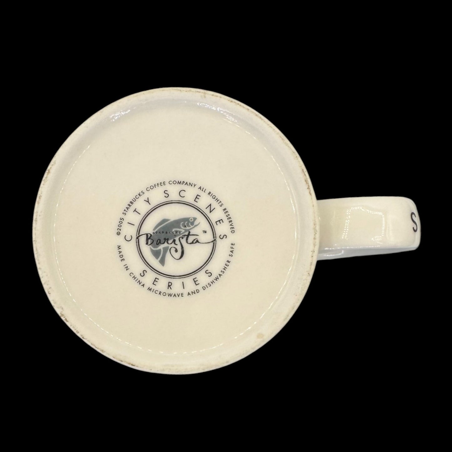 Starbucks Vintage Seattle Mug – 2003 City Scenes Barista Series Replacement Mug