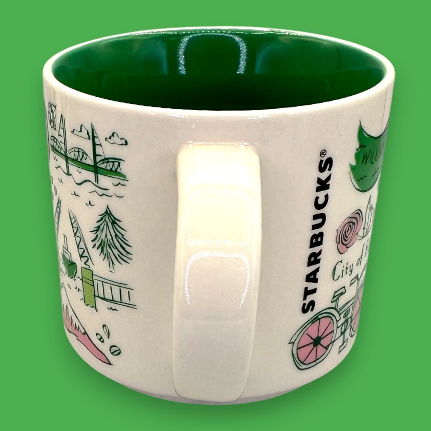Starbucks Portland Been There Series Ceramic Coffee Mug Replacement Mug