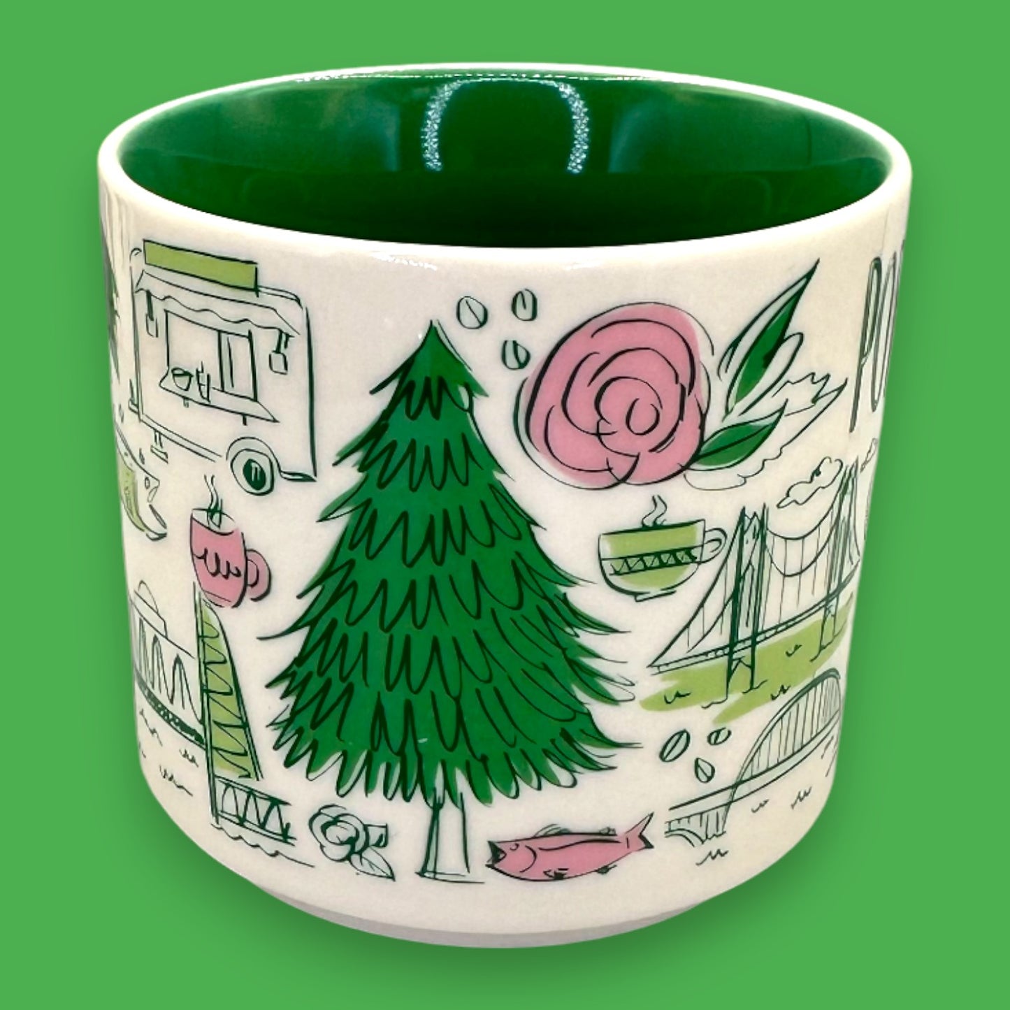 Starbucks Portland Been There Series Ceramic Coffee Mug Replacement Mug