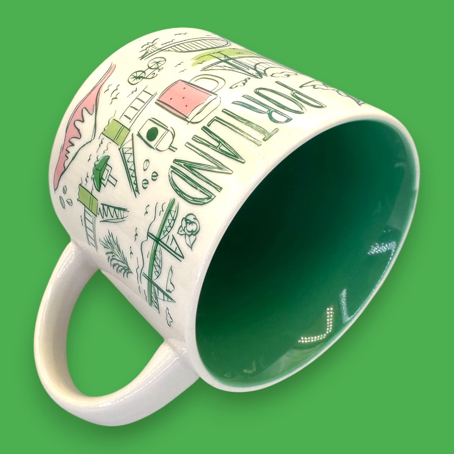 Starbucks Portland Been There Series Ceramic Coffee Mug Replacement Mug