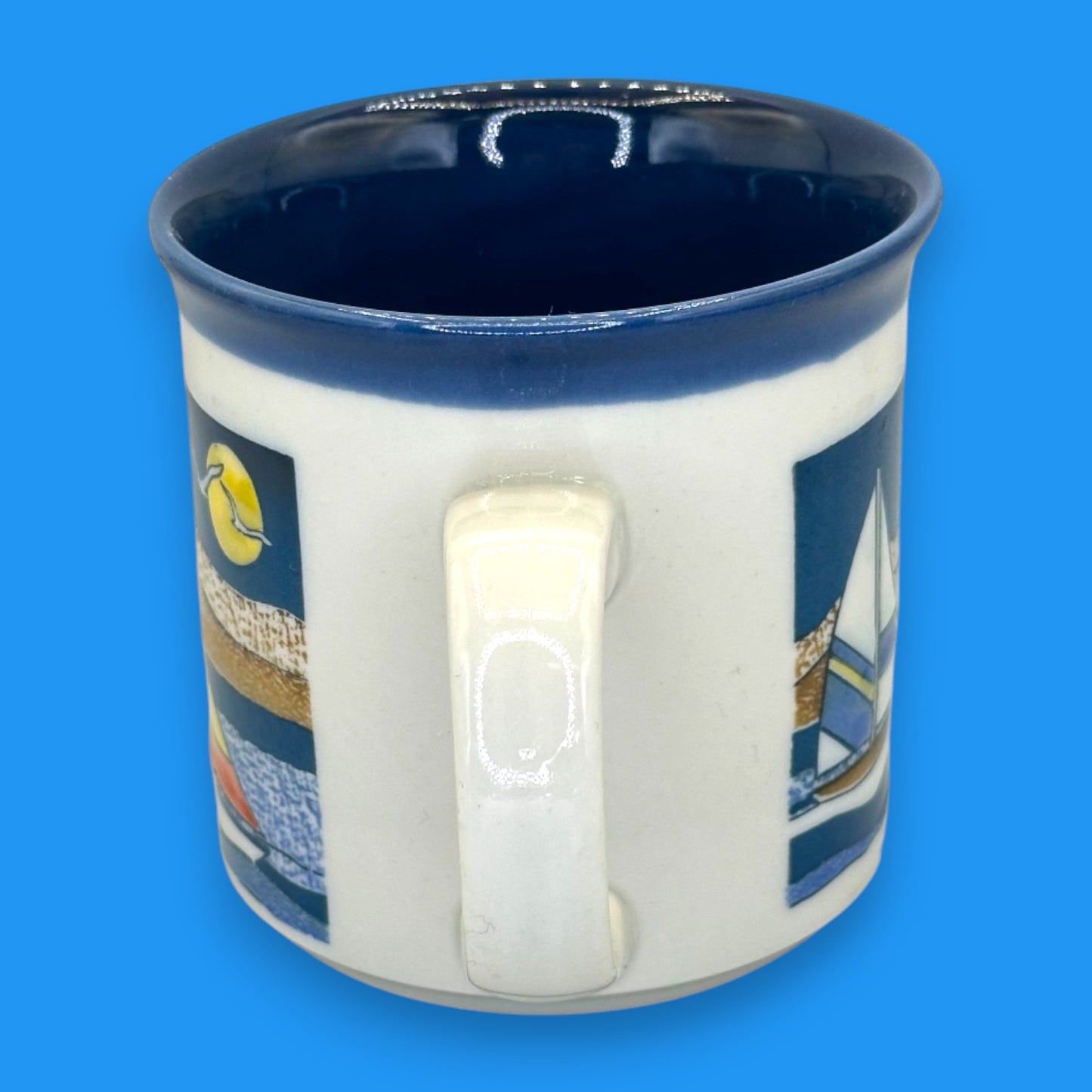 Vintage Sailboat Themed Mug – Otagiri Japan Replacement Mug