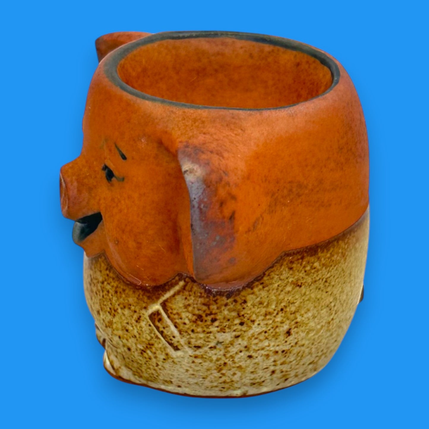 Ceramic Pig Egg Cup – Vintage Japanese Made Replacement Mug