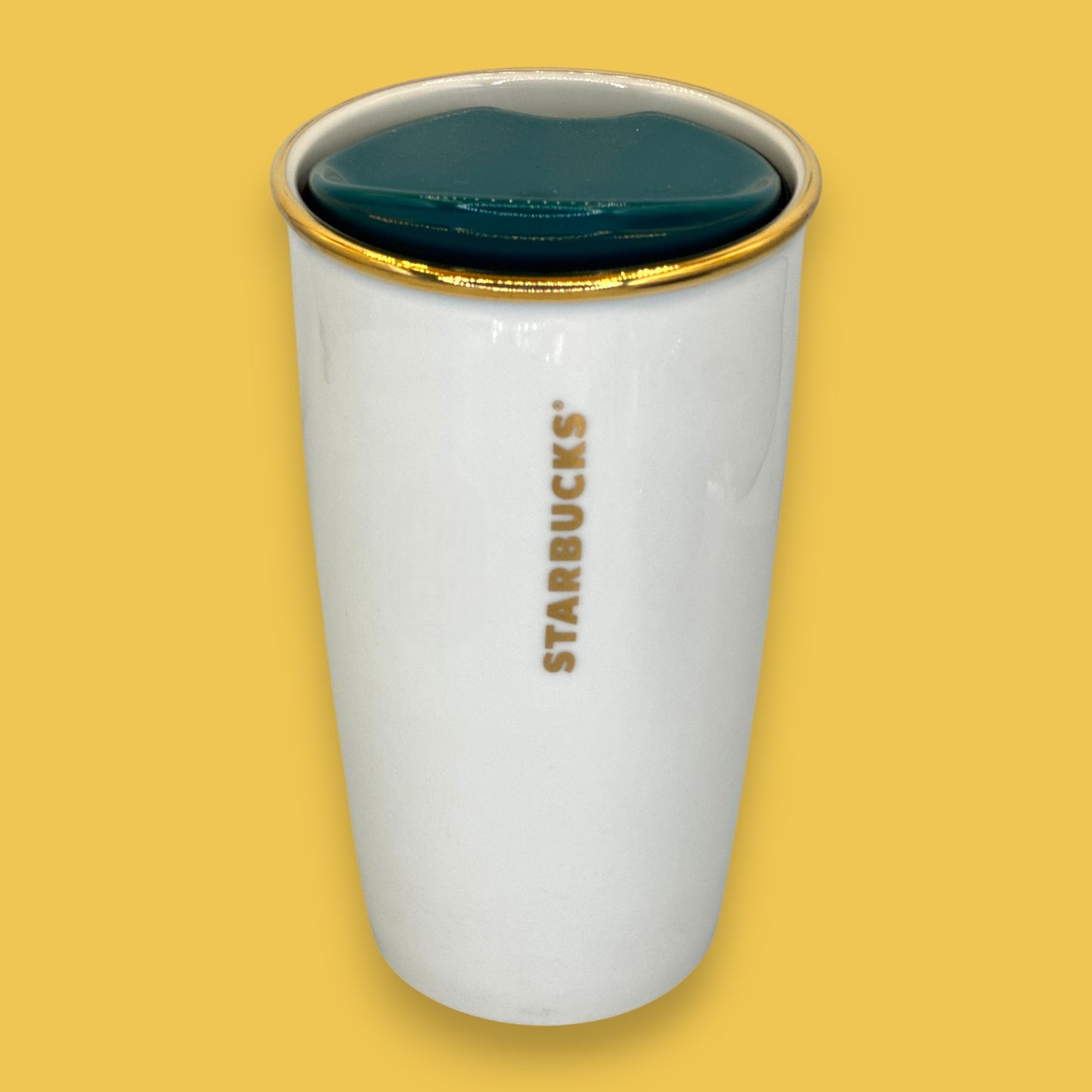 Starbucks Abstract Portrait Modern Blusher Ceramic Travel Mug - Replacment Mug 12 fl/oz (Copy)