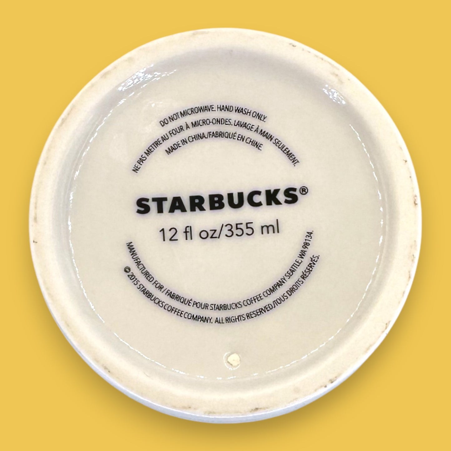 Starbucks Abstract Portrait Modern Blusher Ceramic Travel Mug - Replacment Mug 12 fl/oz (Copy)