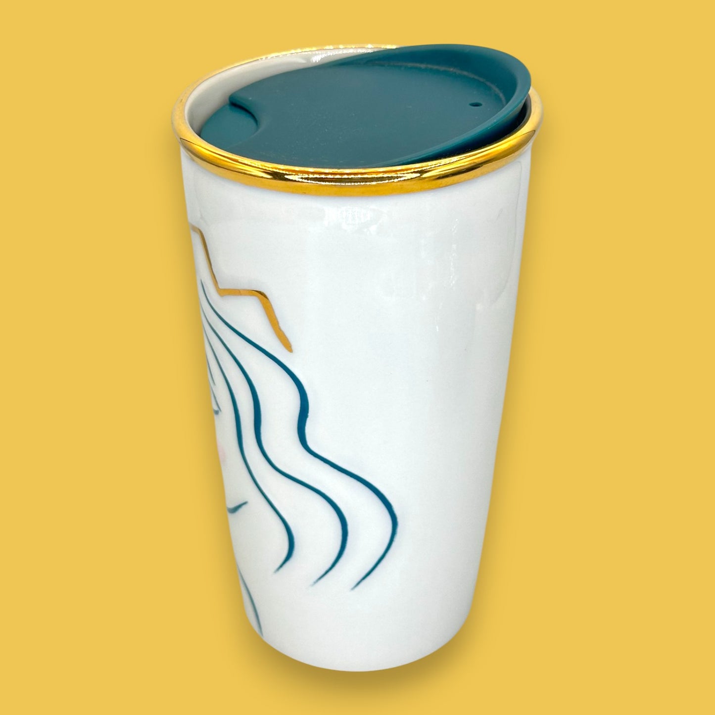 Starbucks 2017 Anniversary "Crown Siren" Ceramic Travel Mug - Replacement