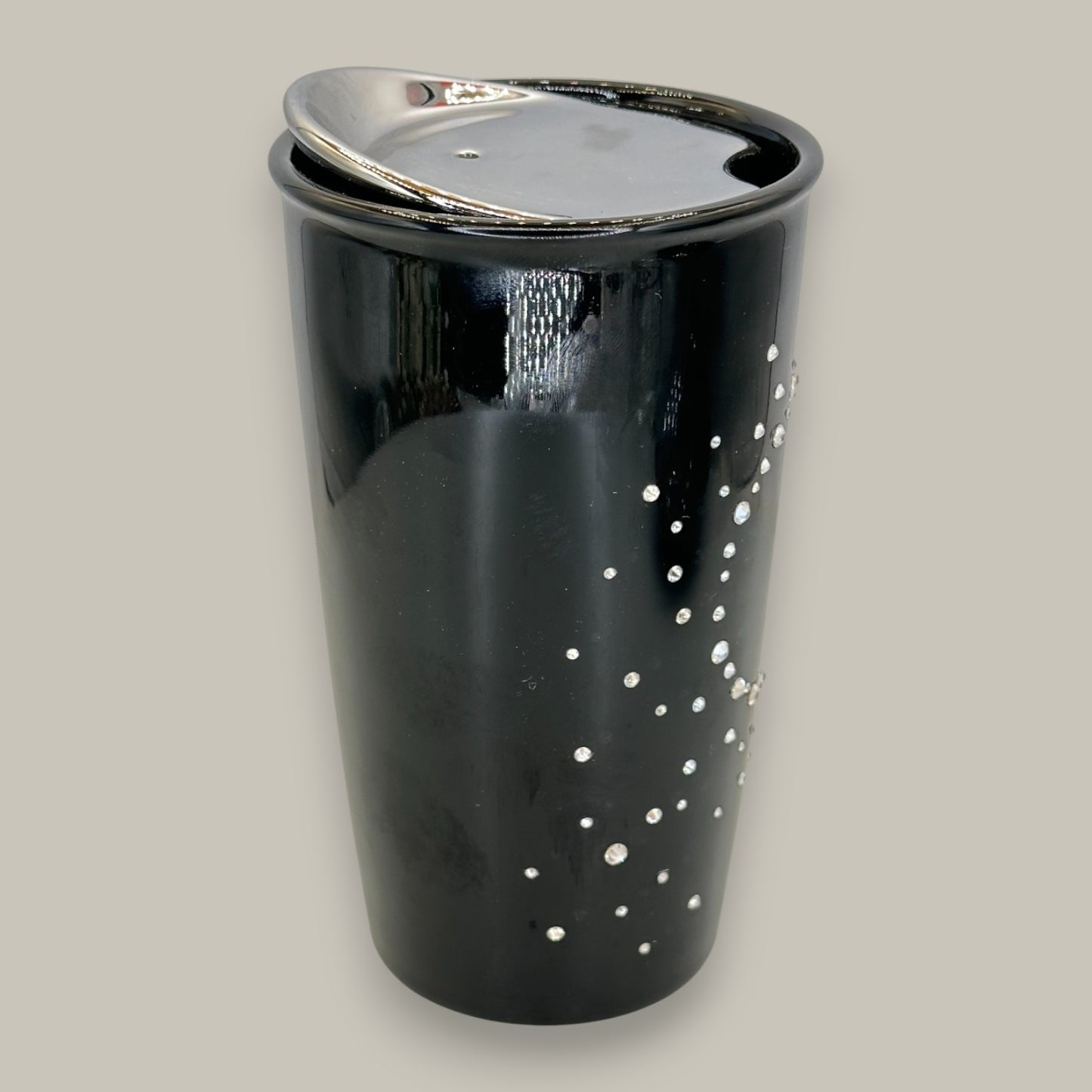 Starbucks Swarovski Crystal Black Travel Tumbler Mug Limited Edition - Replacement Mug 12 fl/oz