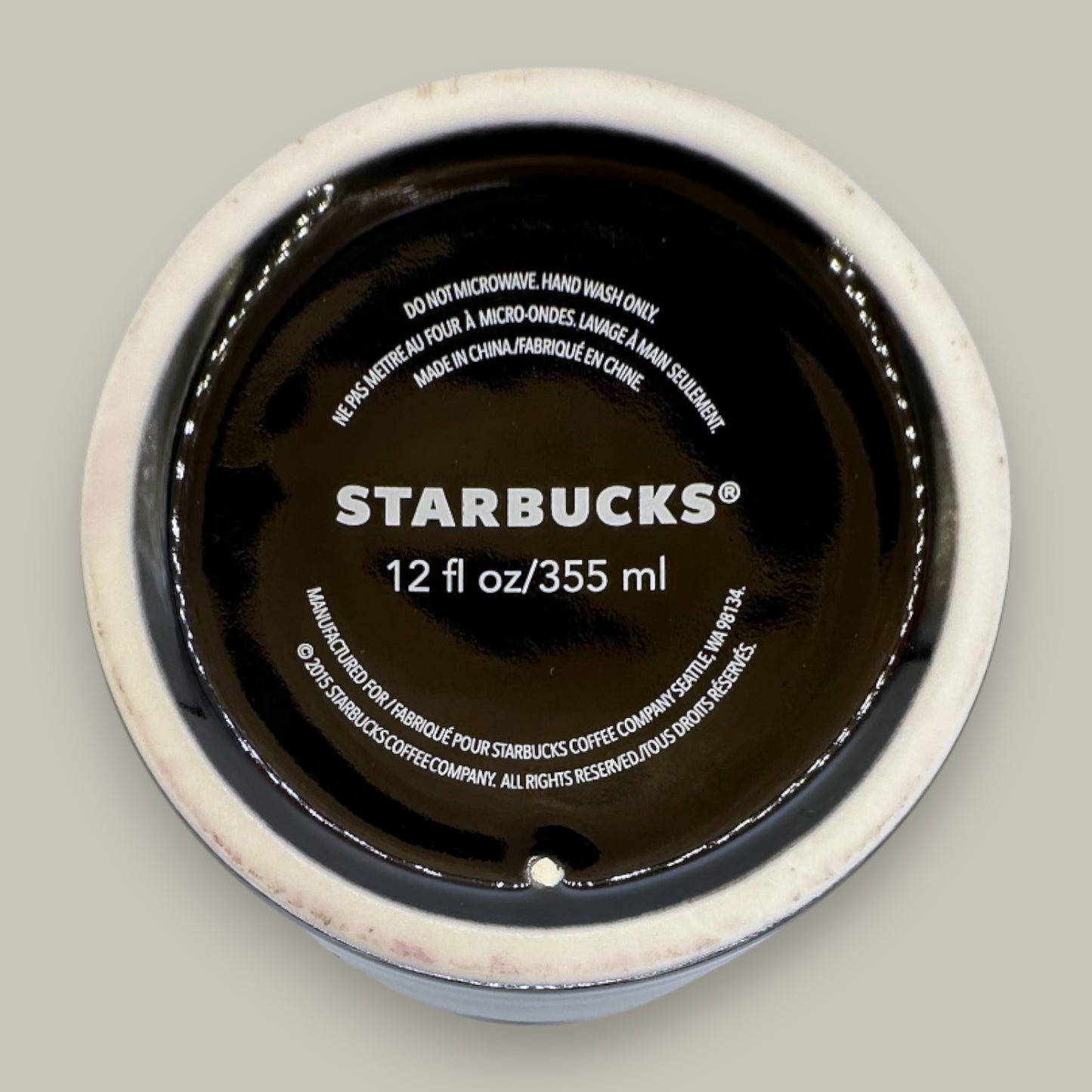 Starbucks Swarovski Crystal Black Travel Tumbler Mug Limited Edition - Replacement Mug 12 fl/oz