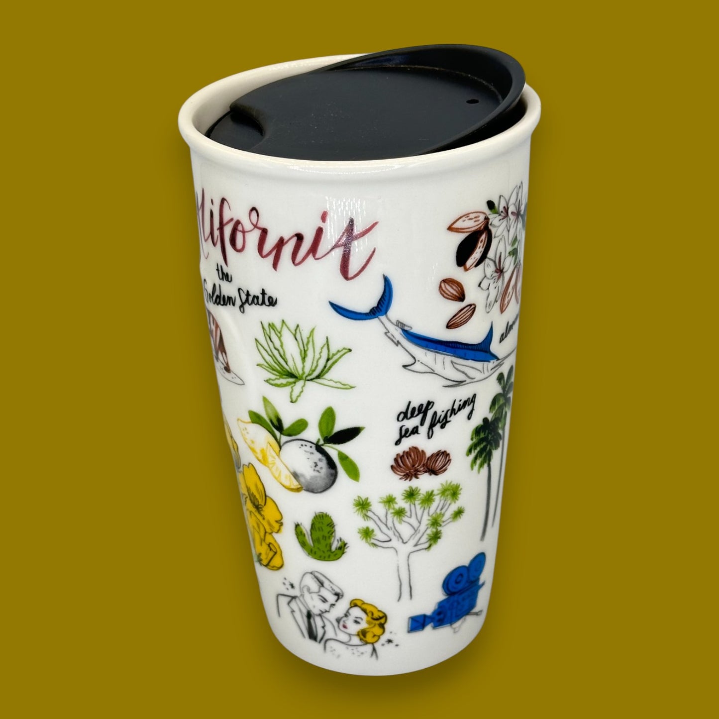 Starbucks 2016 California State Landmarks Travel Mug