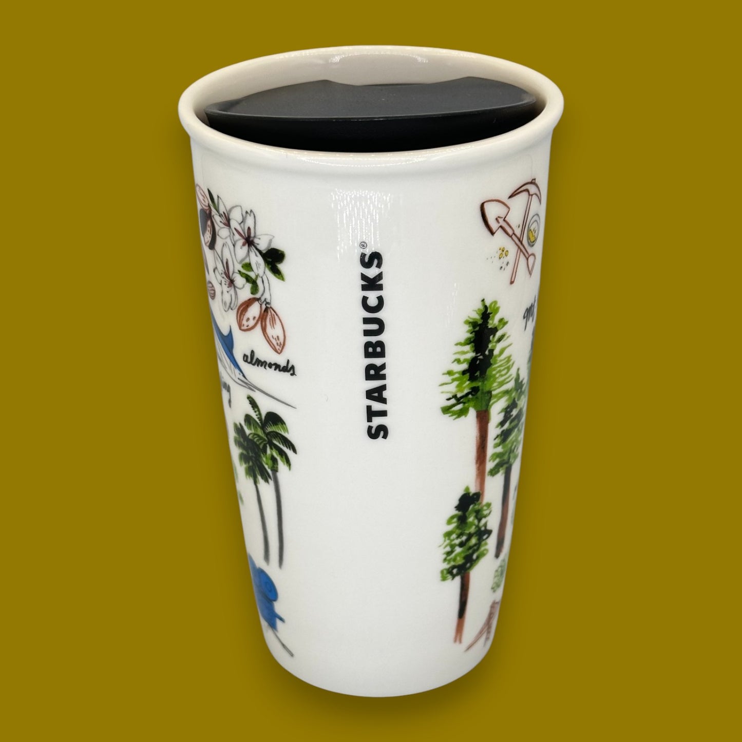 Starbucks 2016 California State Landmarks Travel Mug