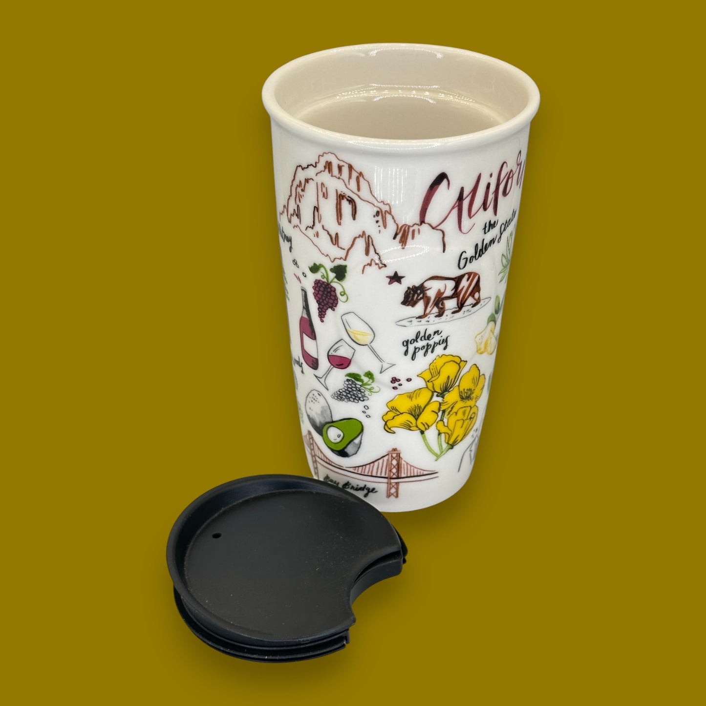 Starbucks 2016 California State Landmarks Travel Mug