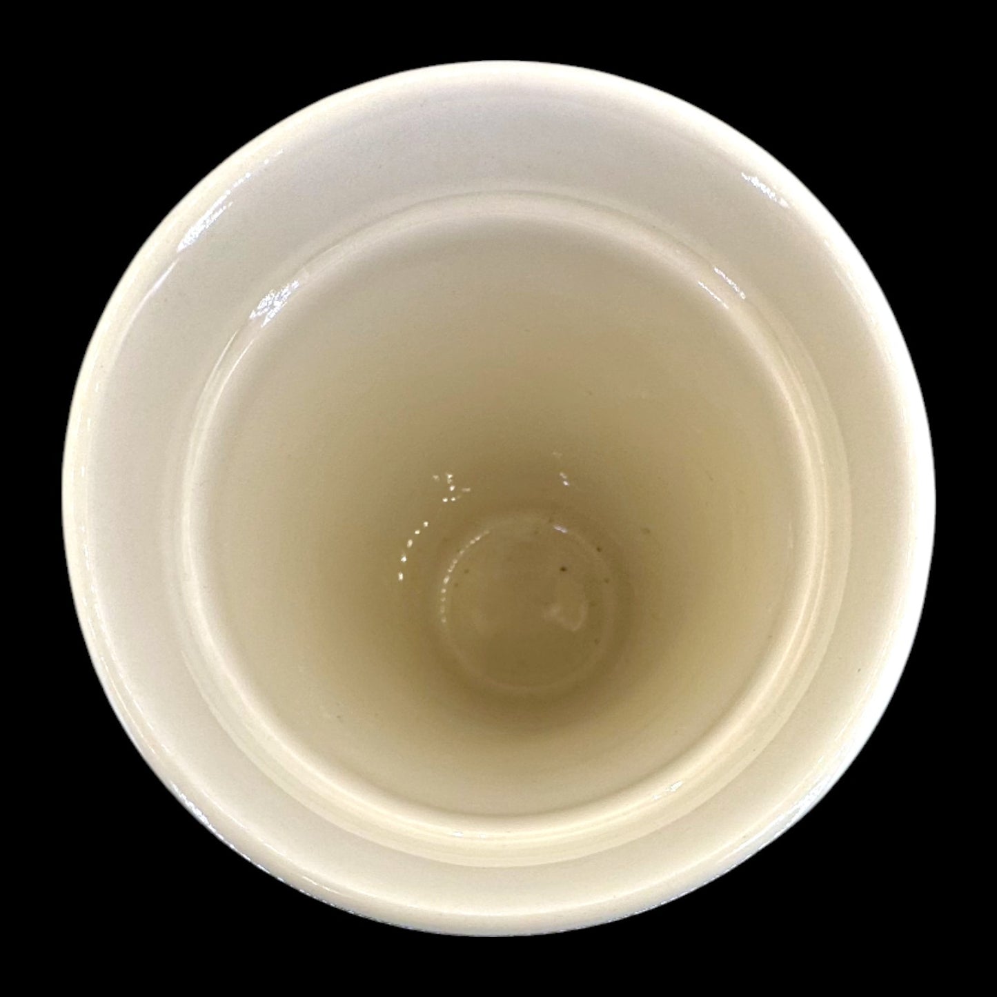 Starbucks White and Gold Dot Ceramic Travel Mug - Replacement Mug 10 fl/oz