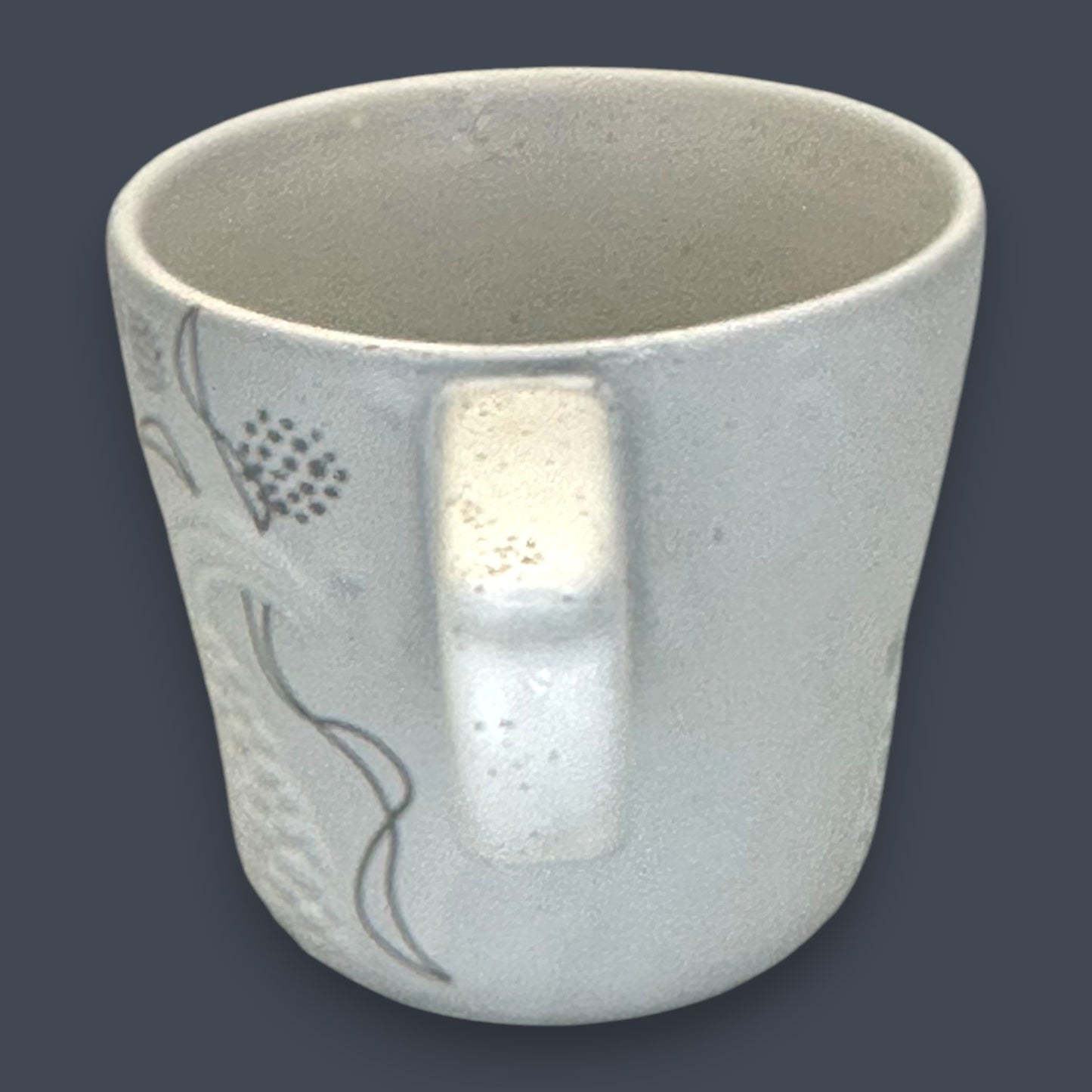 Starbucks Artisan Siren Mermaid Tail Relief Coffee Mug