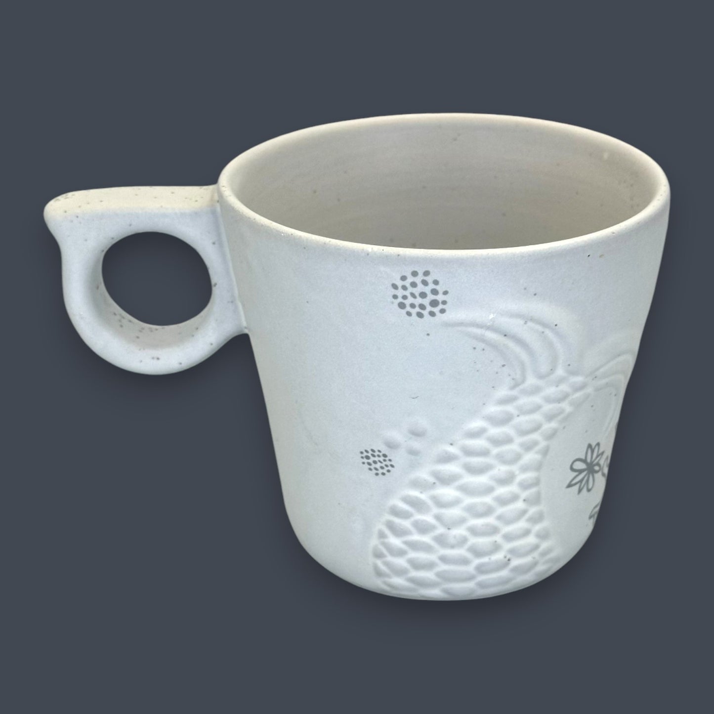 Starbucks Artisan Siren Mermaid Tail Relief Coffee Mug