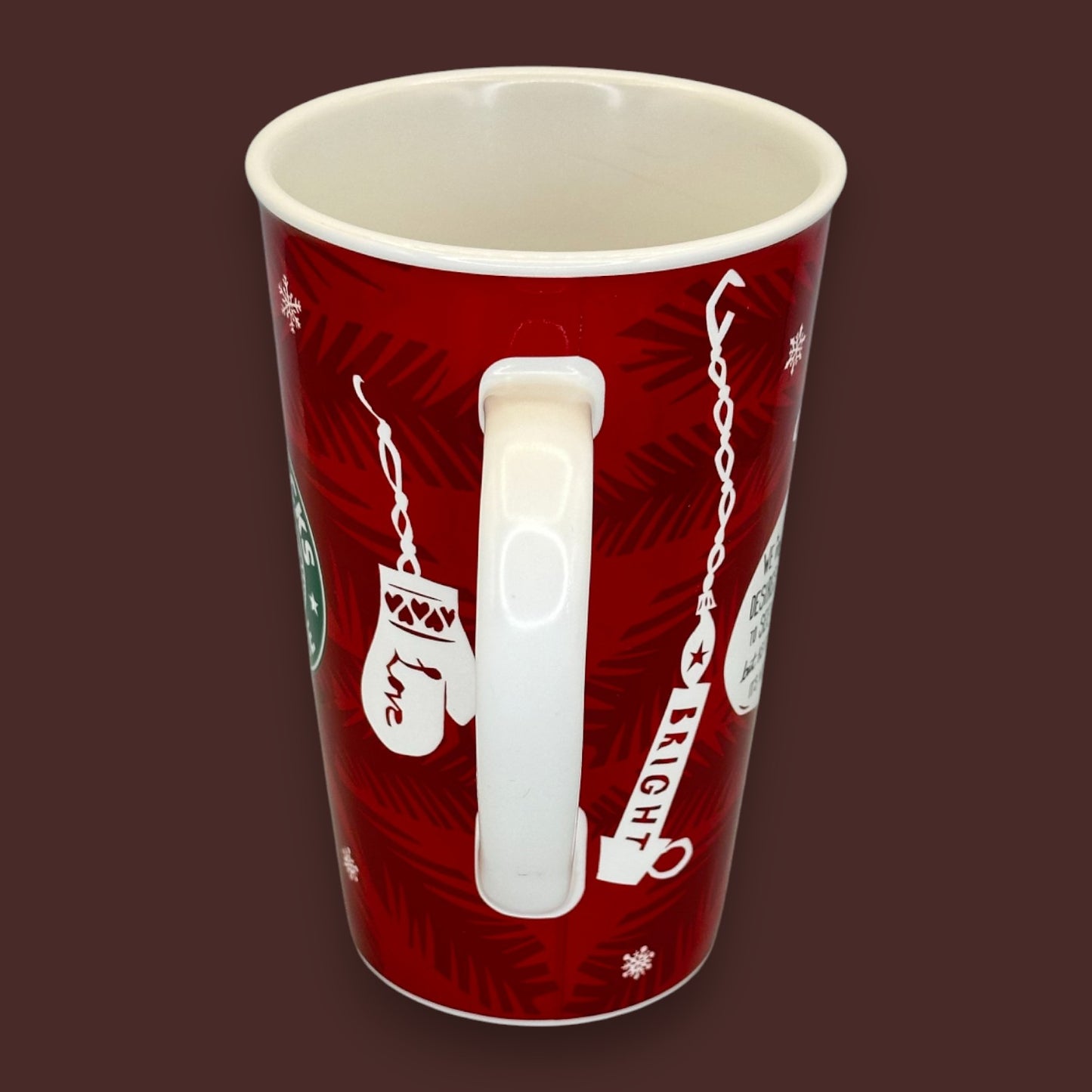 Starbucks Holiday Cheer Collector Mug Limited Edition 2009 Bone China Seasonal