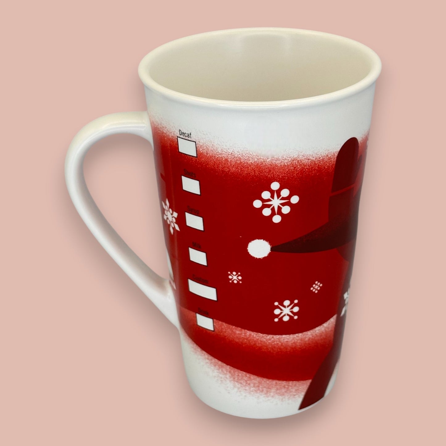 Rare Starbucks Iconic Holiday Story Mug 2010 New Bone China - Replacement Mug