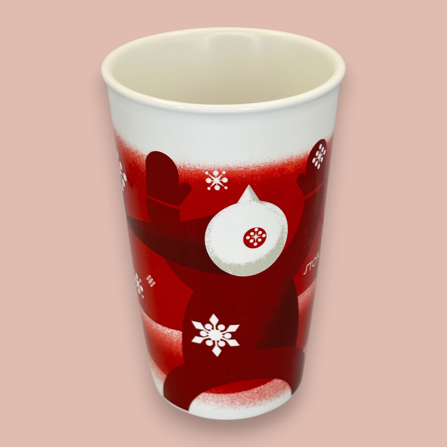 Rare Starbucks Iconic Holiday Story Mug 2010 New Bone China - Replacement Mug