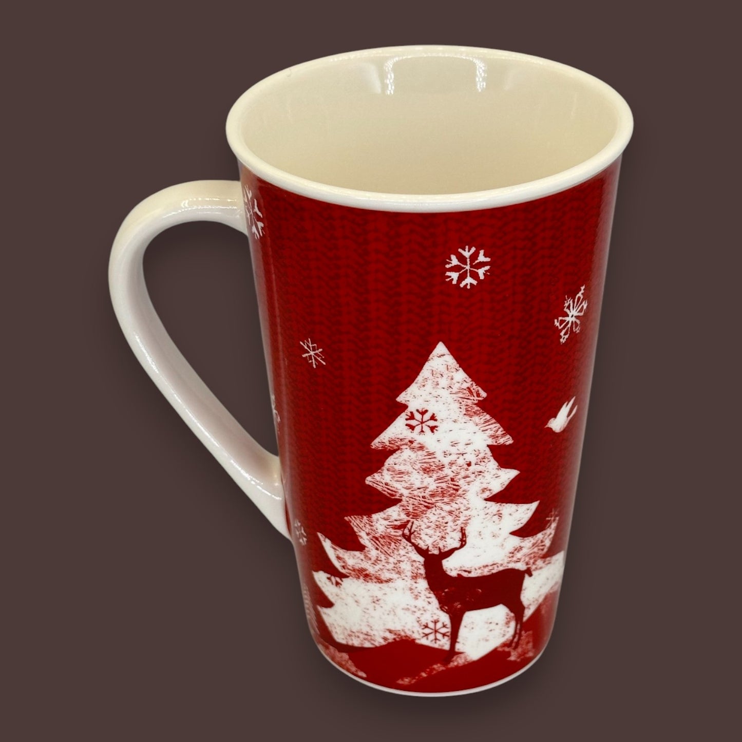Vintage Starbucks Holiday Mug Collector’s Edition Red Knit Ceramic - Replacement Mug
