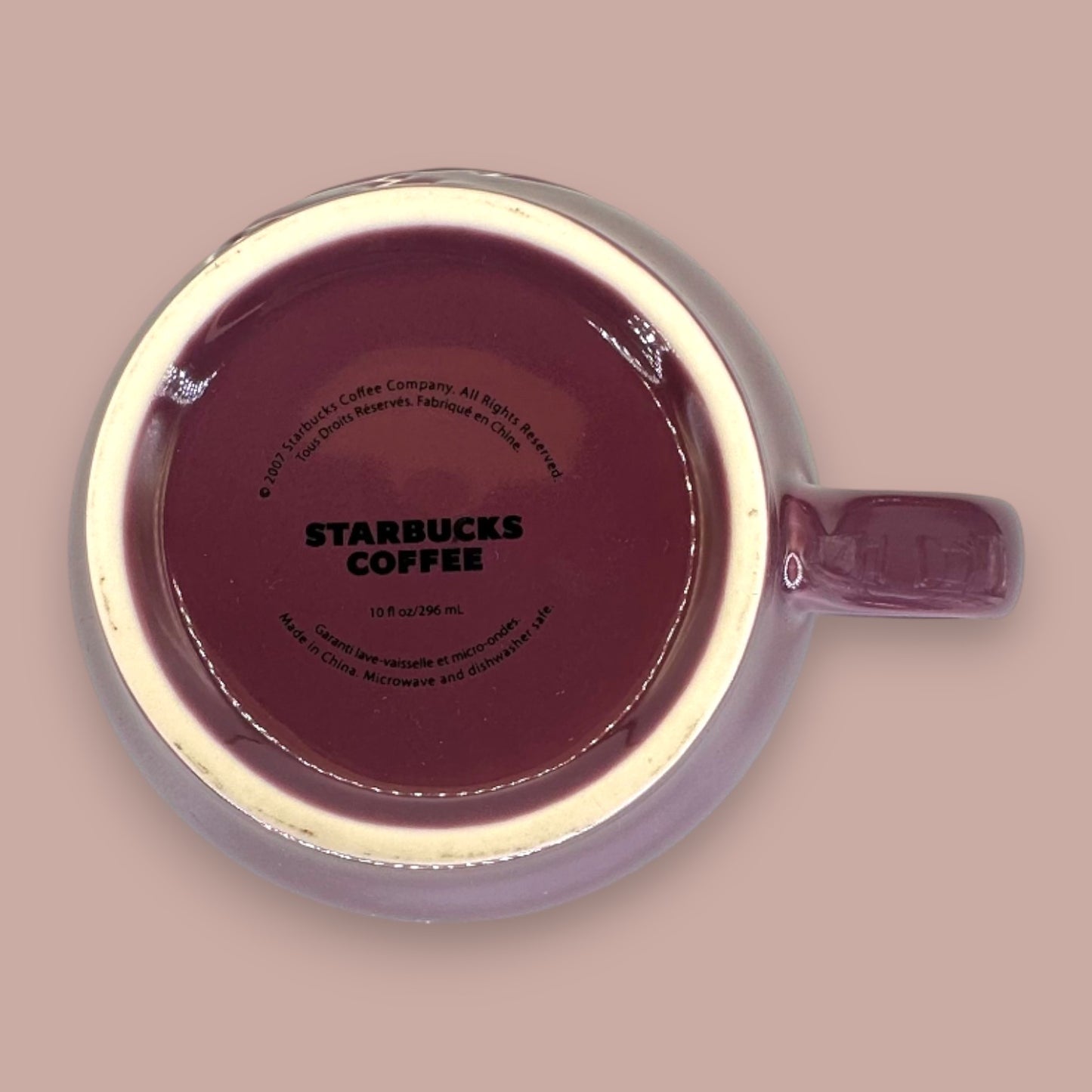 Starbucks Vintage Fall Foliage Ceramic Mug 2007 Autumn Edition - Replacement Mug