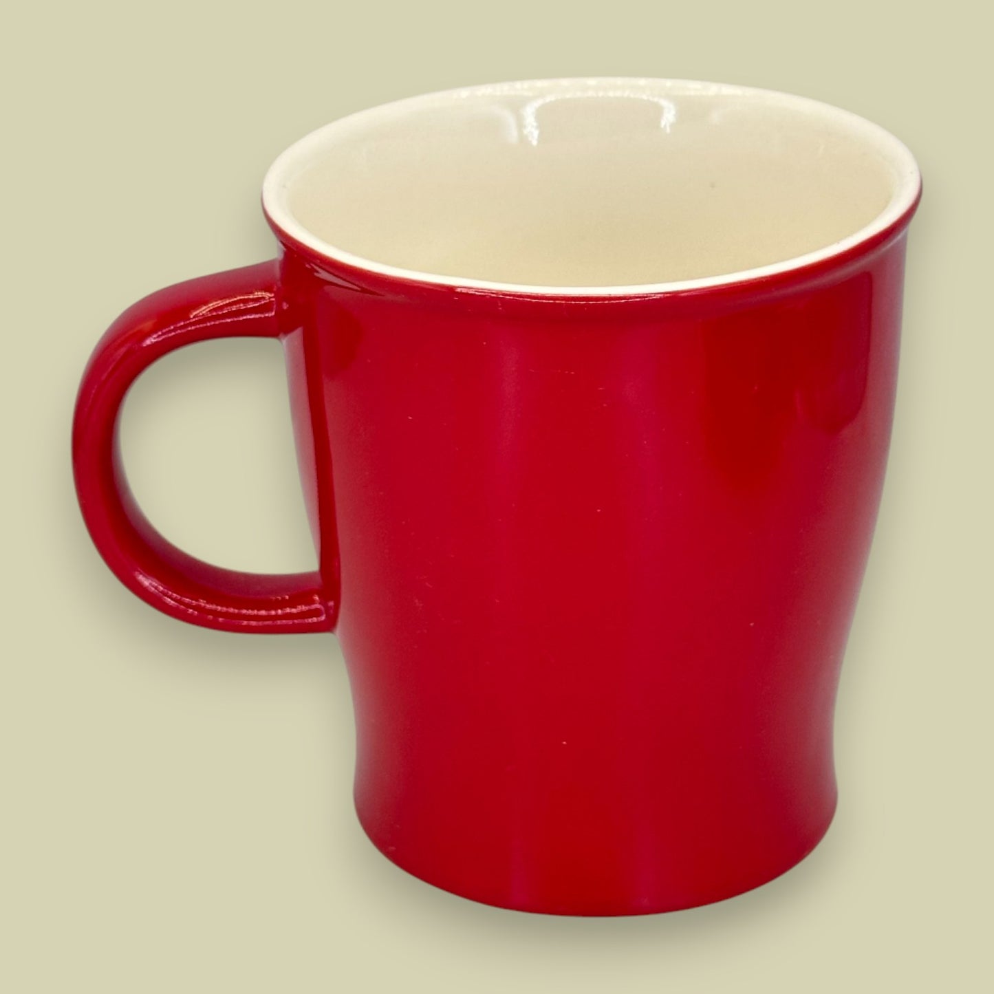 Starbucks 2008 Red Holiday Ceramic Coffee Mug 14 fl oz - Replacement Mug Seasonal