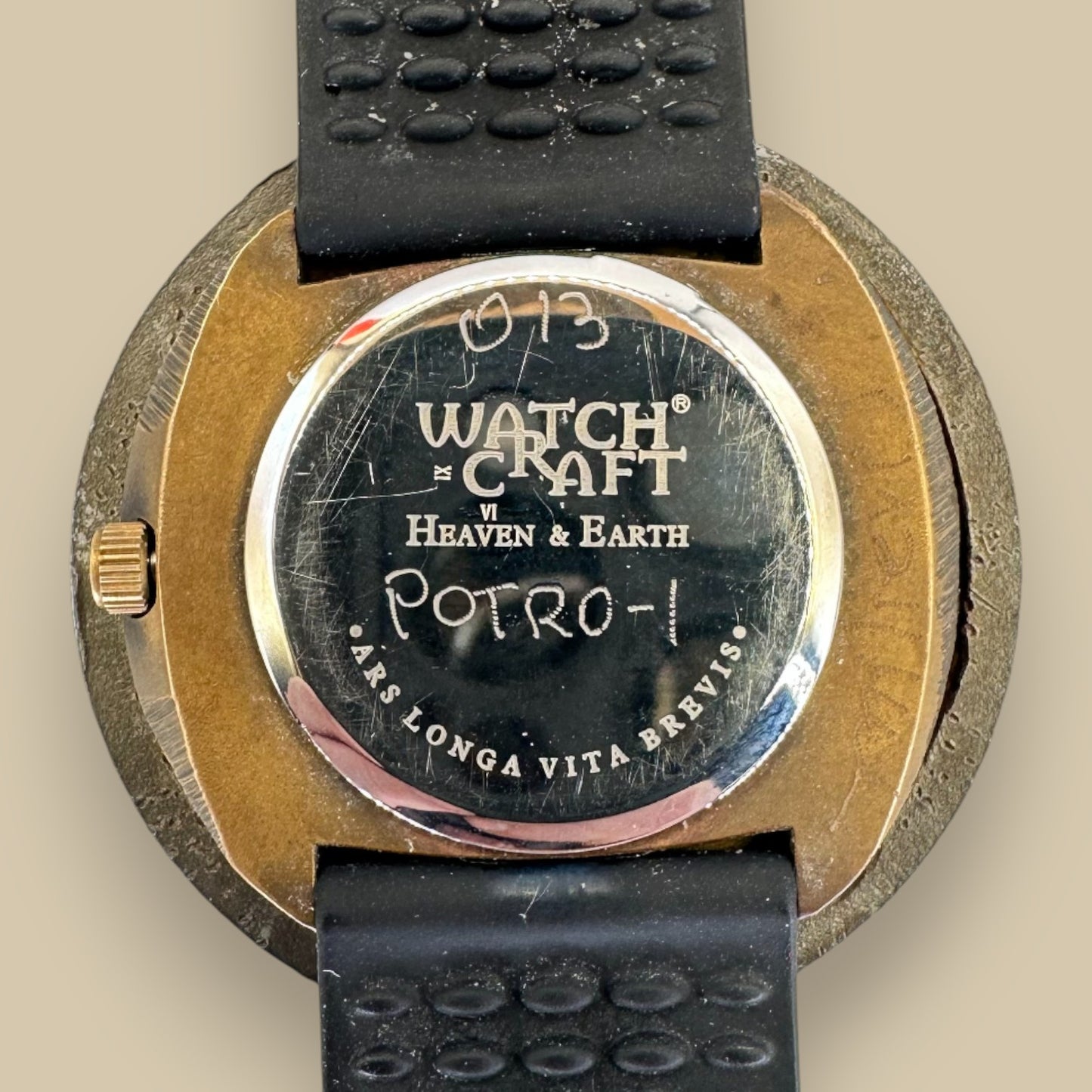 Watchcraft Mosaic Metal Art Watch by Eduardo Milieris - Handmade Watch