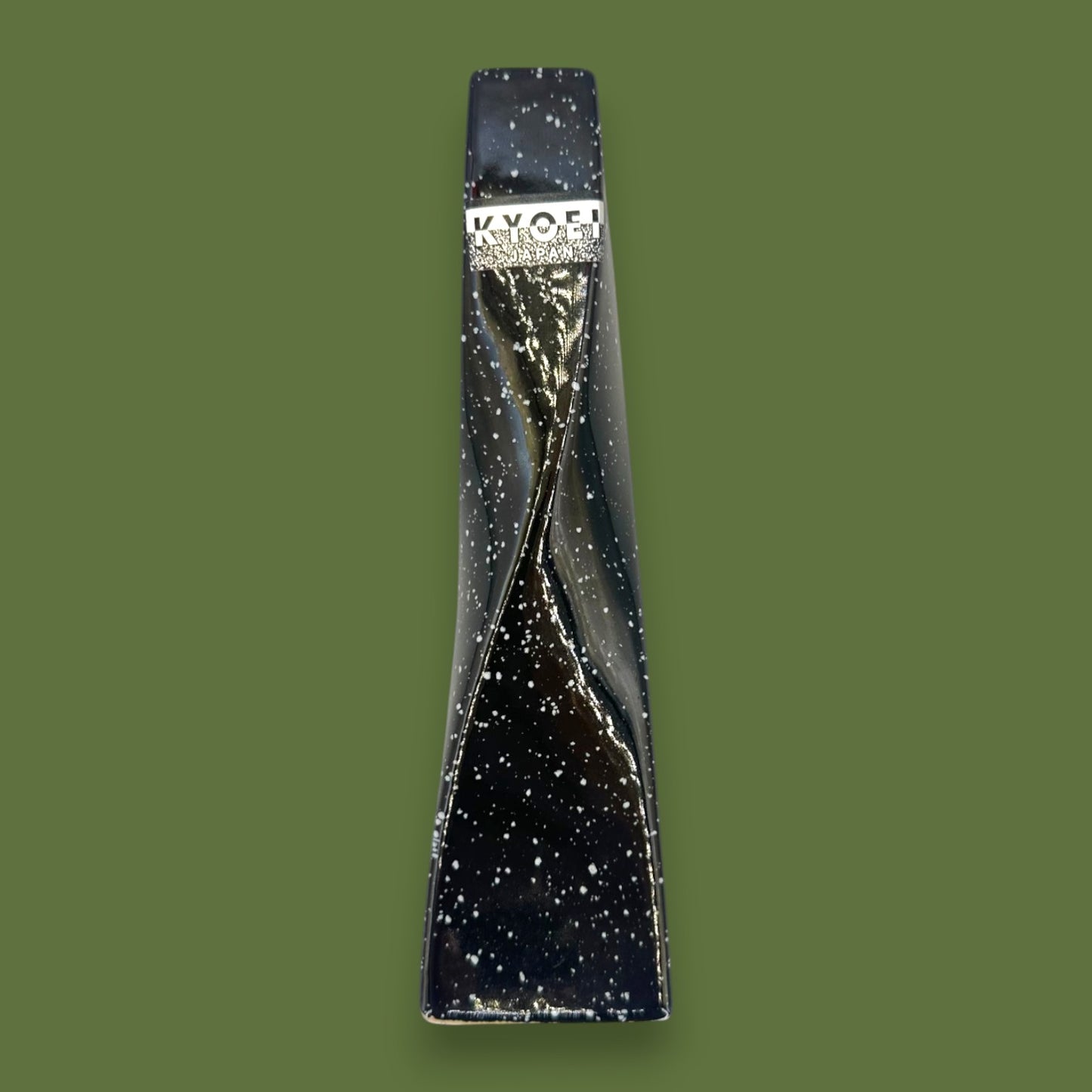 Black Japanese Vase – Kyoei Japan Twisted Ceramic Flower Vase