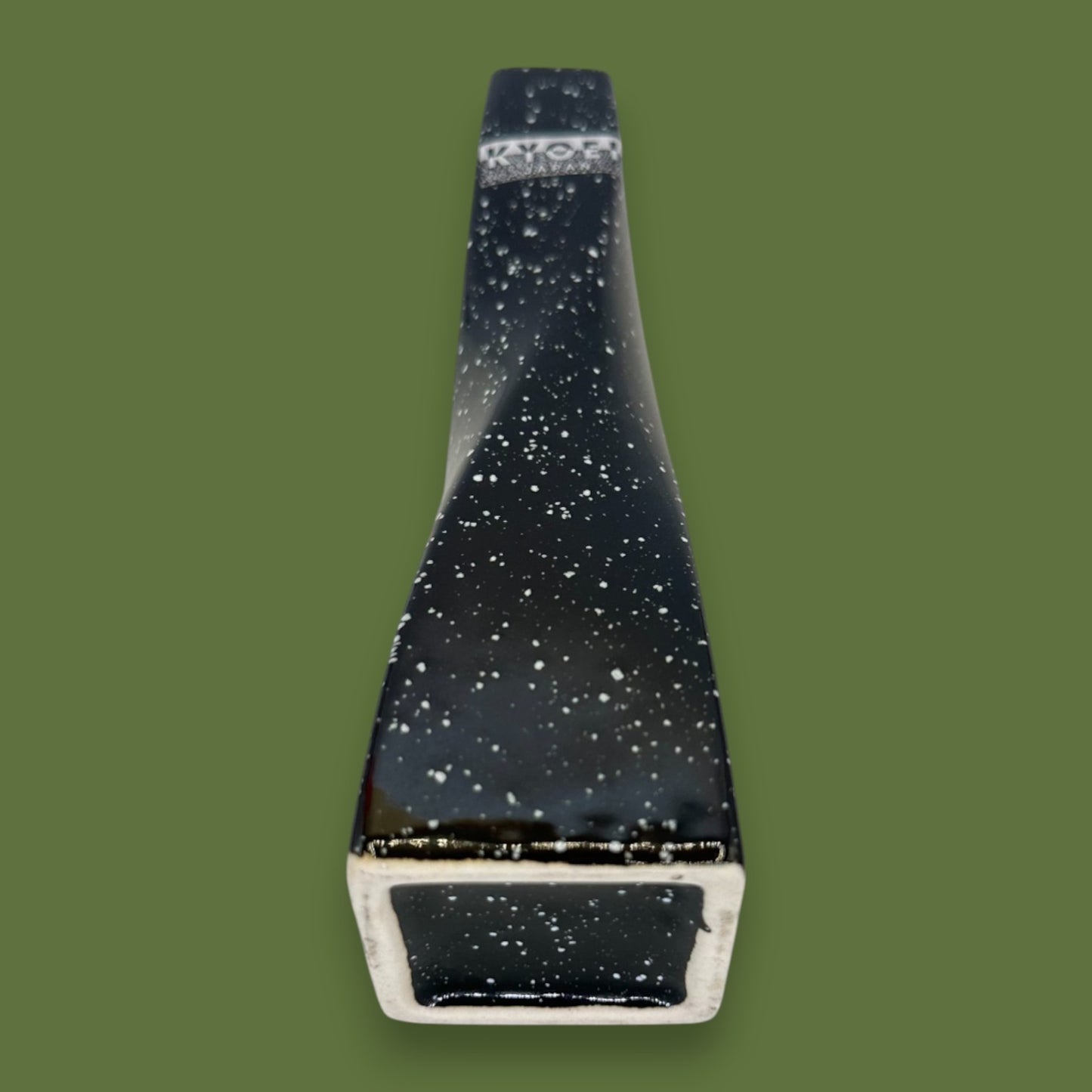 Black Japanese Vase – Kyoei Japan Twisted Ceramic Flower Vase