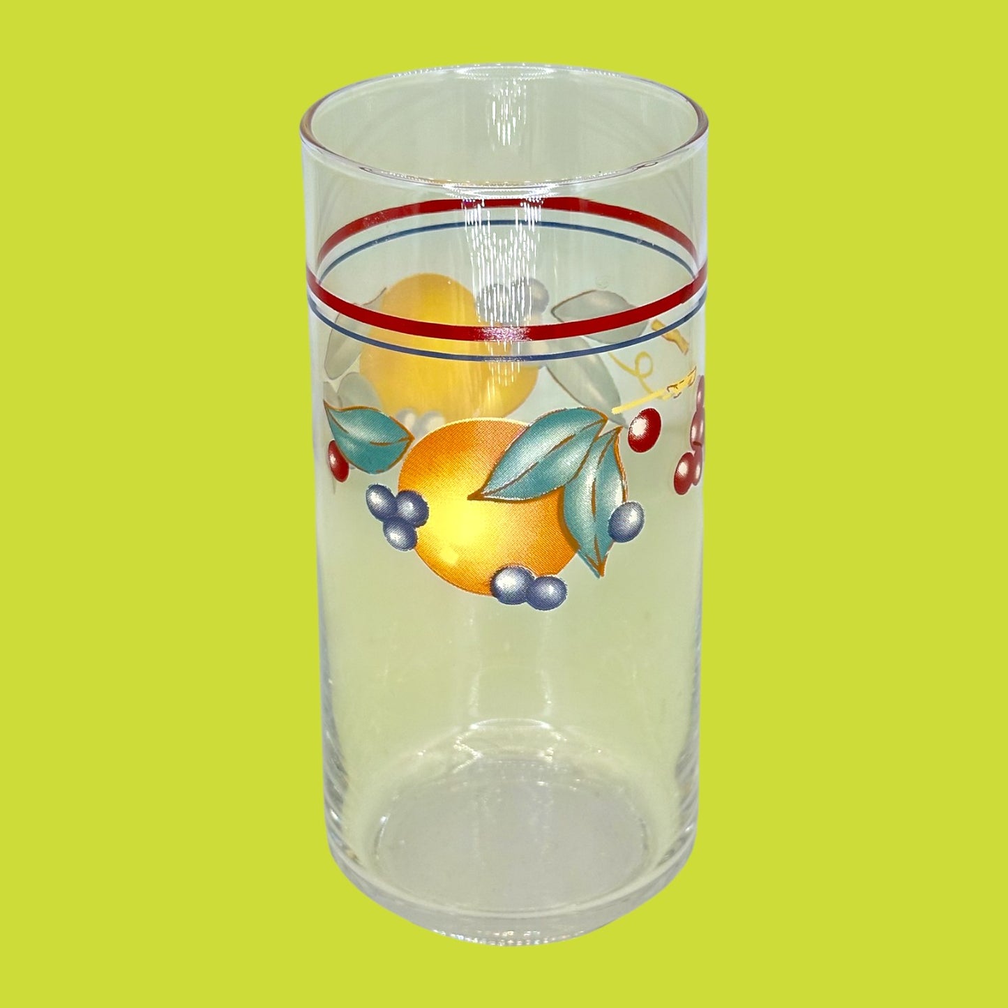 Corelle Coordinates Abundance Fruit Water Drinking Glass Tumbler – USA