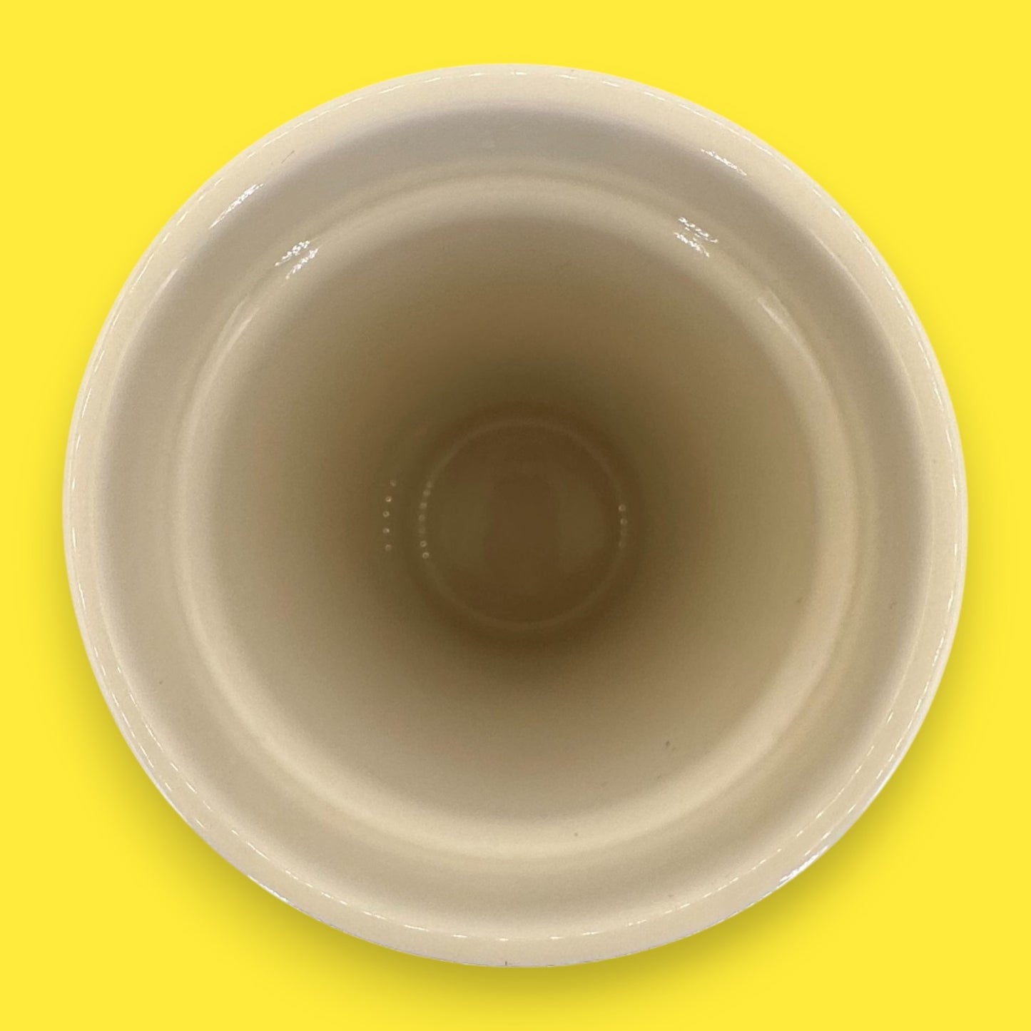 Starbucks Ceramic Travel Replacement Mug – Yellow Polka Dot 12 fl oz