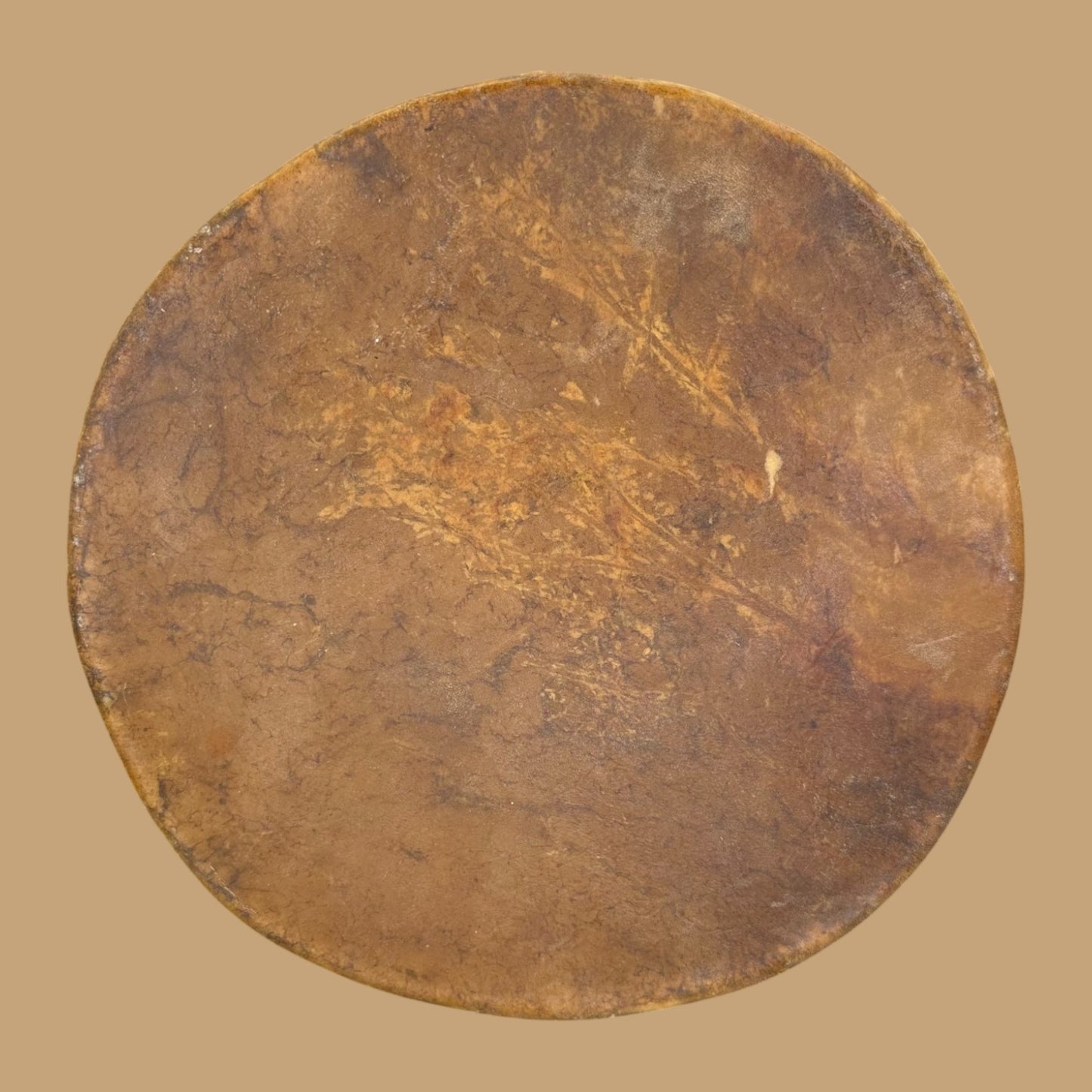 Rawhide Hand Drum – Traditional Indigenous Percussion Instrument