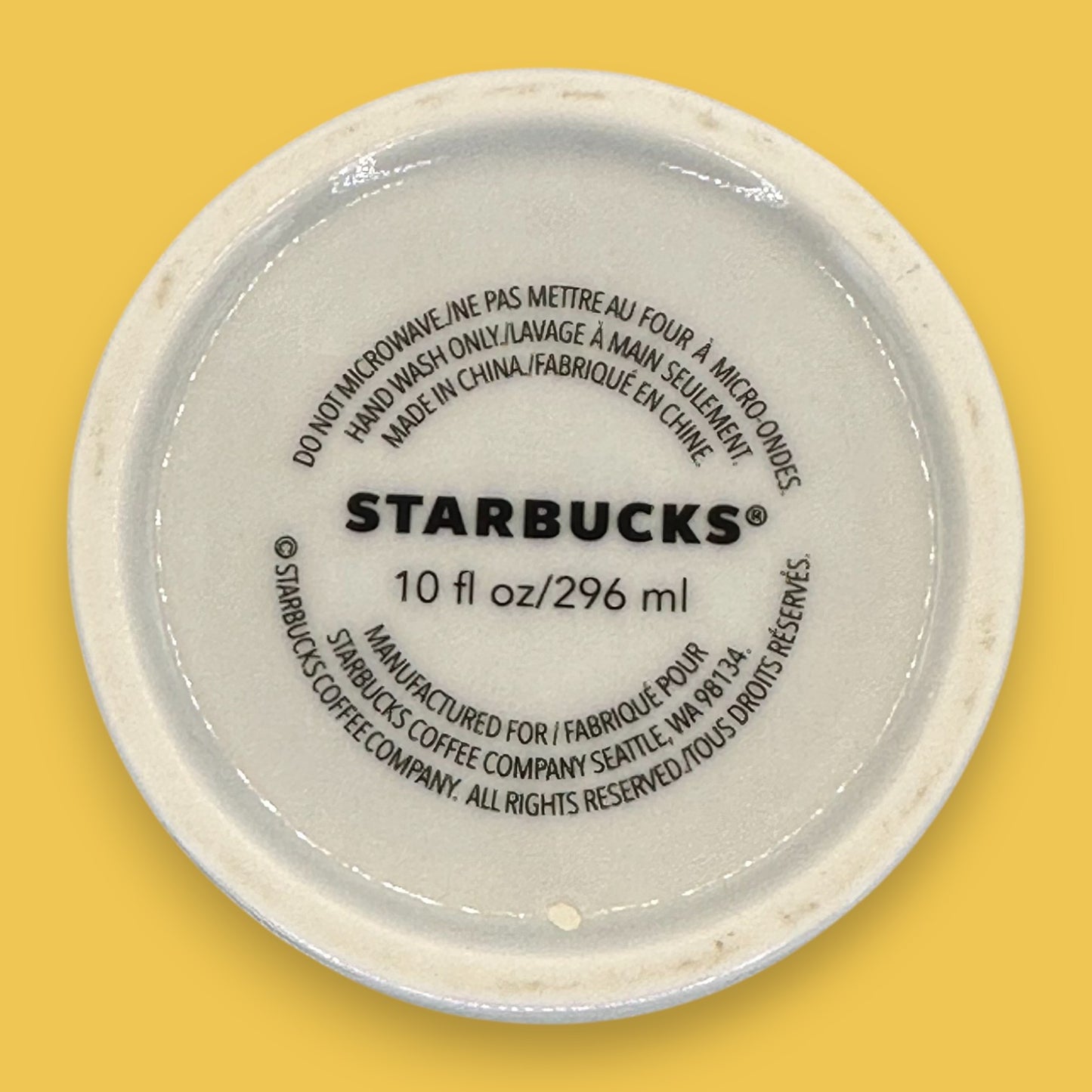 Starbucks 2017 Anniversary "Crown Siren" Ceramic Travel Mug - Replacement