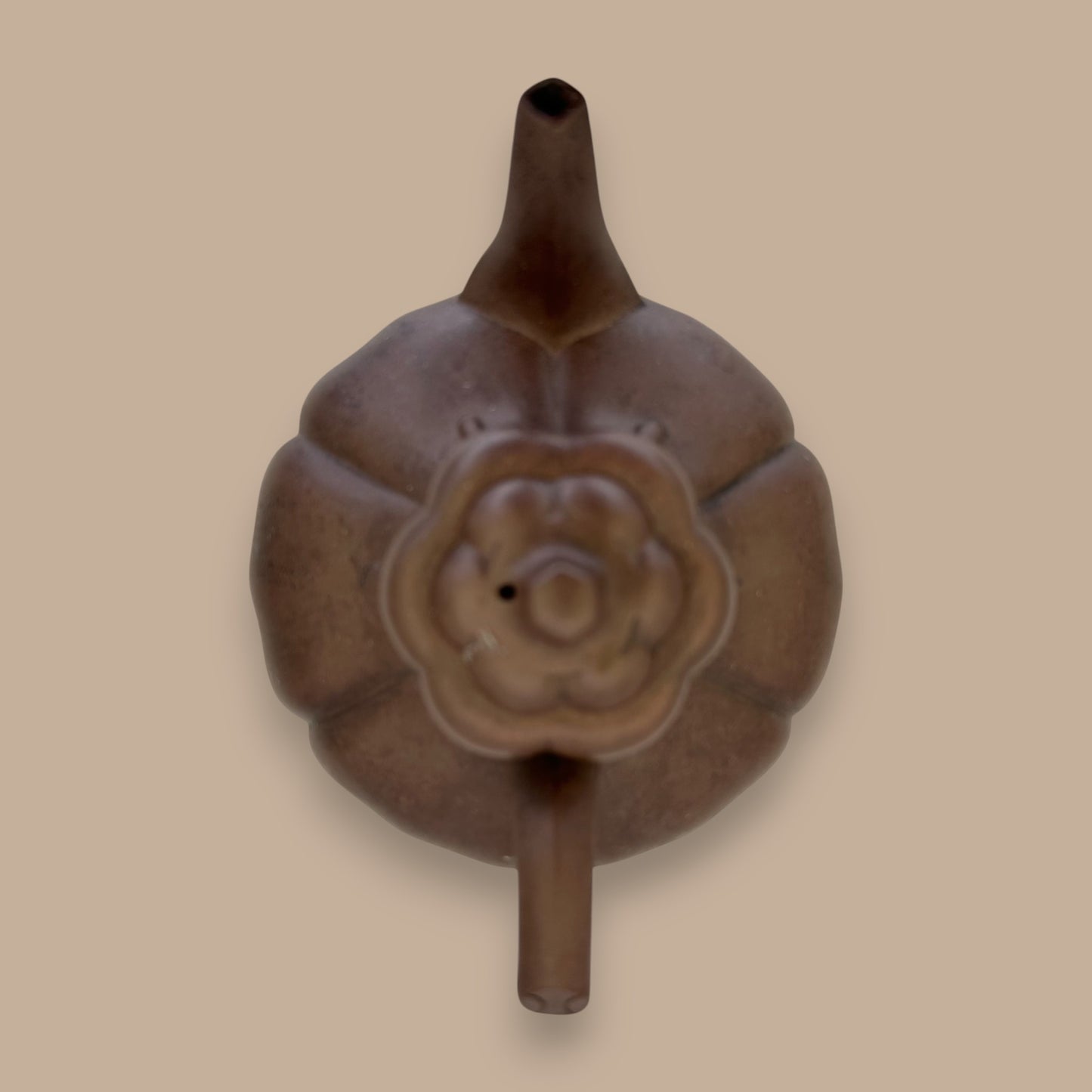 Chinese Yixing Zisha Clay Gourd Teapot with Lid - Antique China Teapot