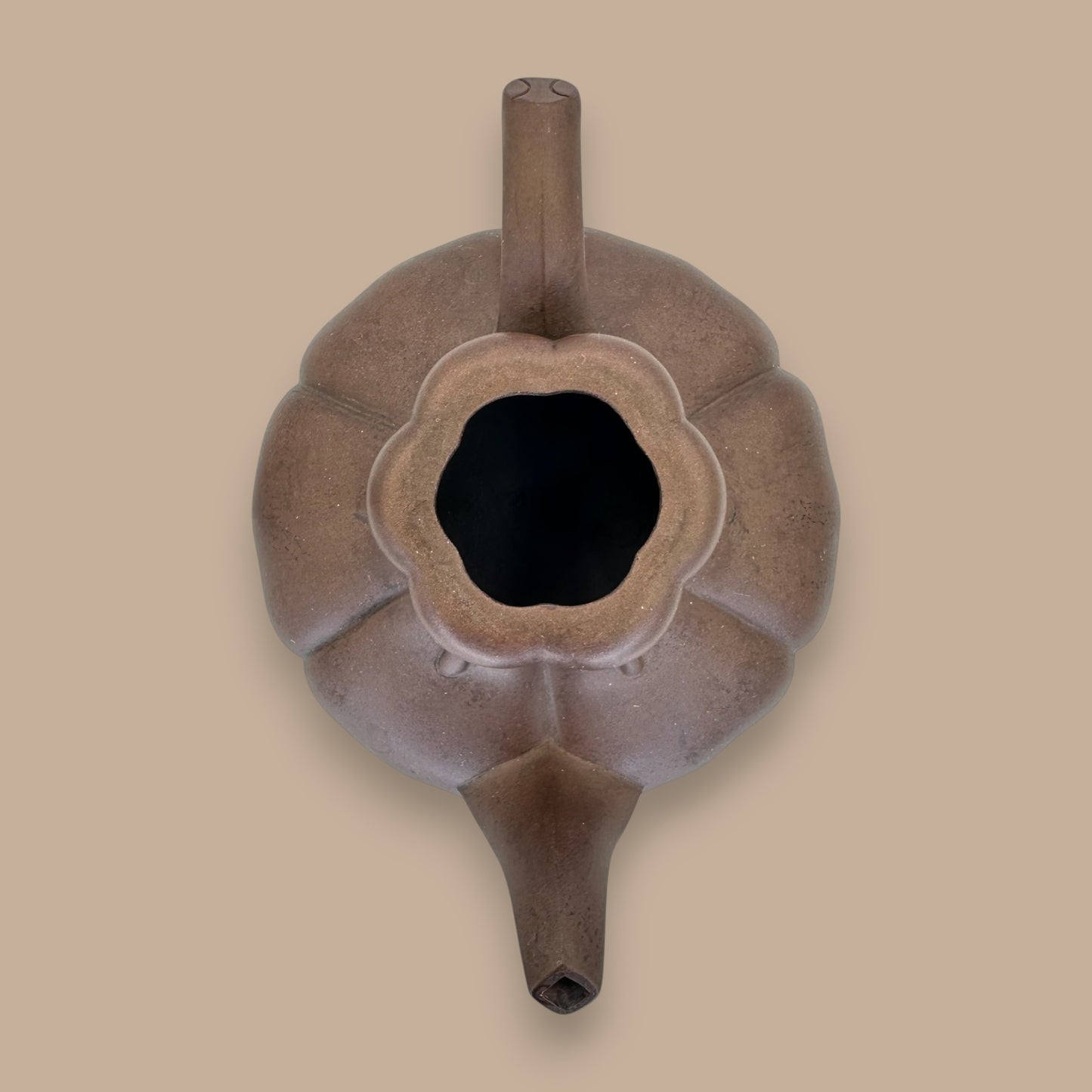 Chinese Yixing Zisha Clay Gourd Teapot with Lid - Antique China Teapot