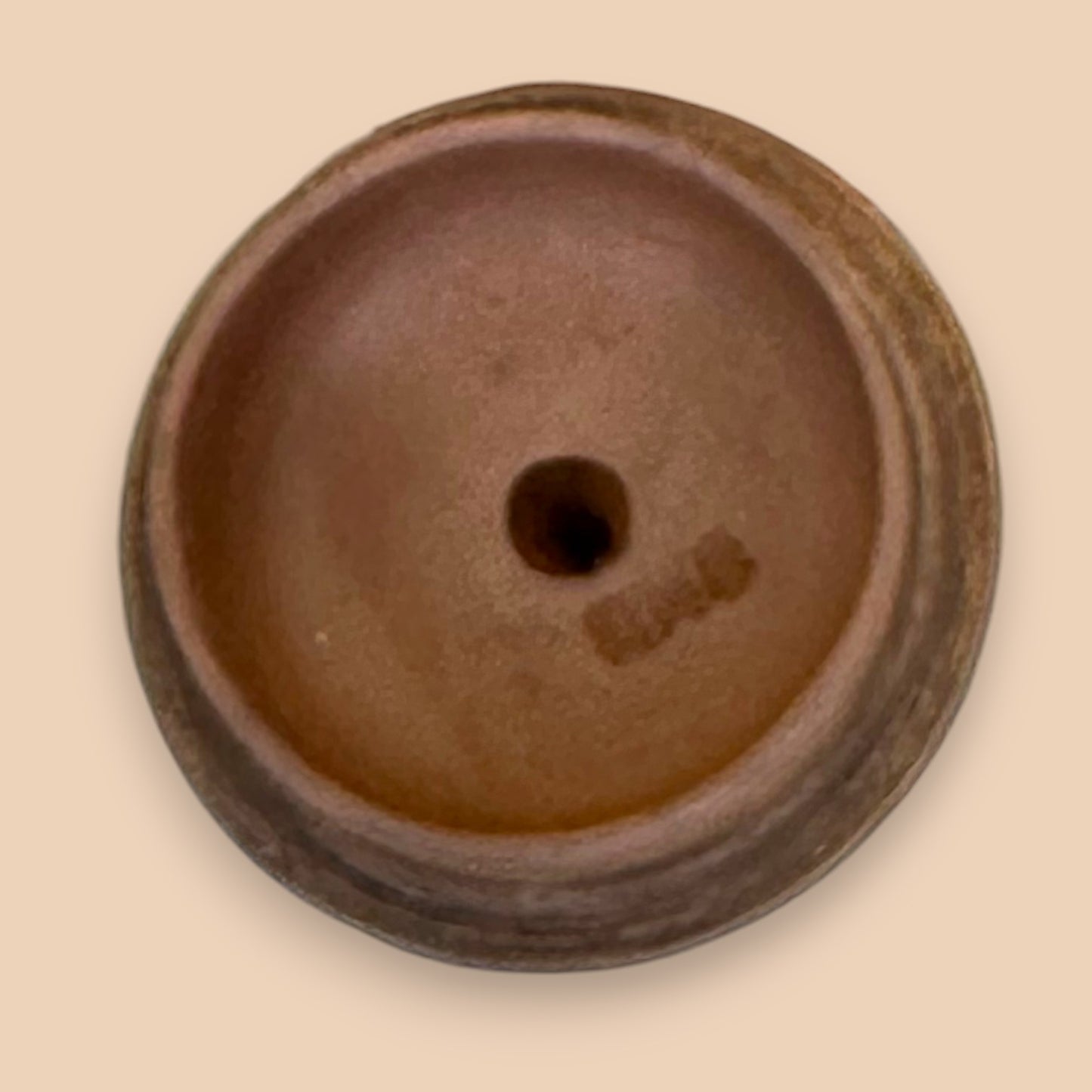 Chinese Ceramic Teapot with Leaf Motif - Antique