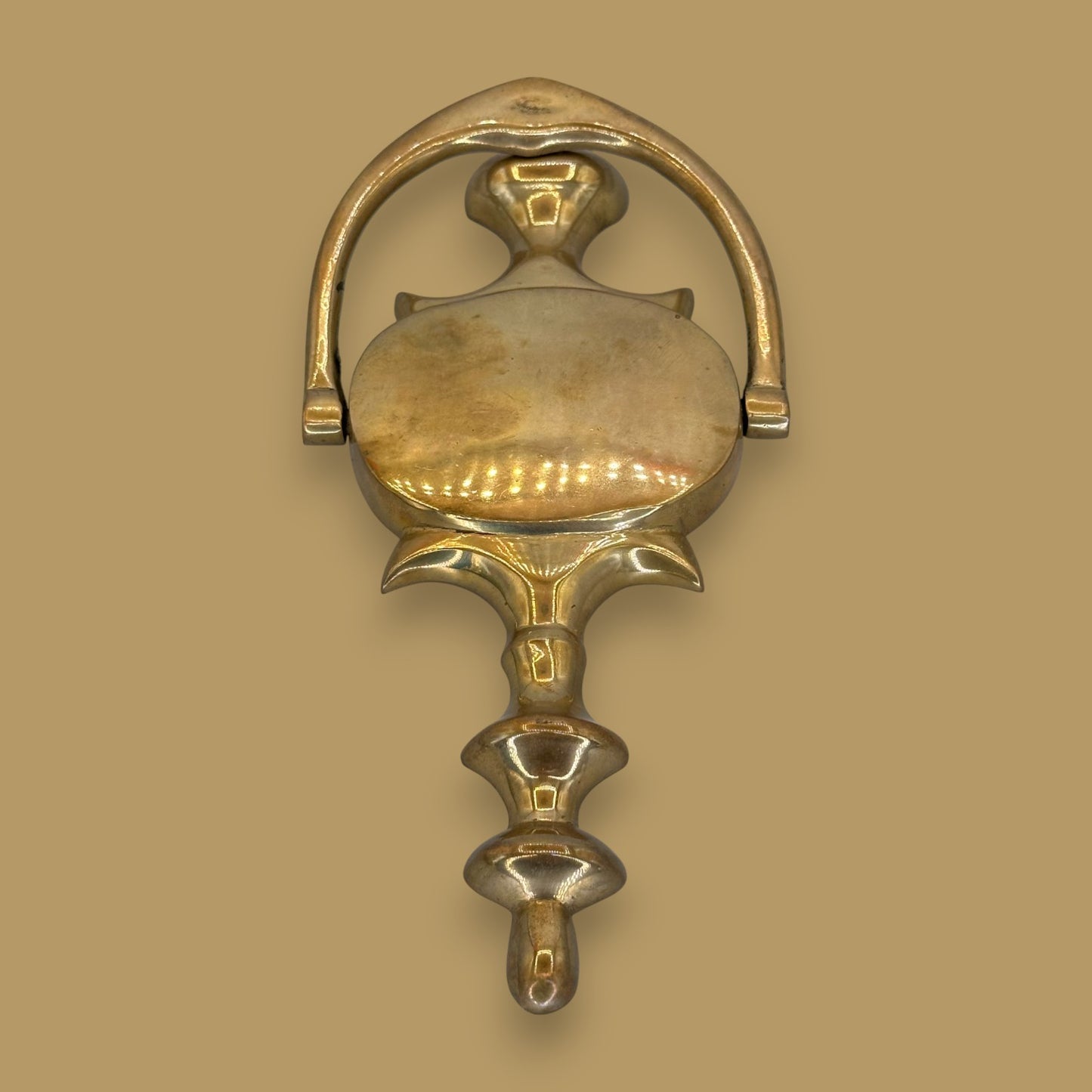 Vintage Solid Brass Door Knocker – Classic Decorative Hardware