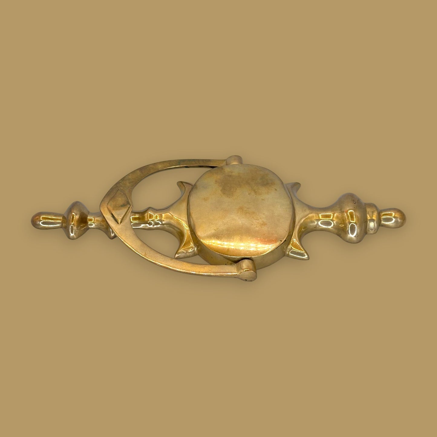Vintage Solid Brass Door Knocker – Classic Decorative Hardware