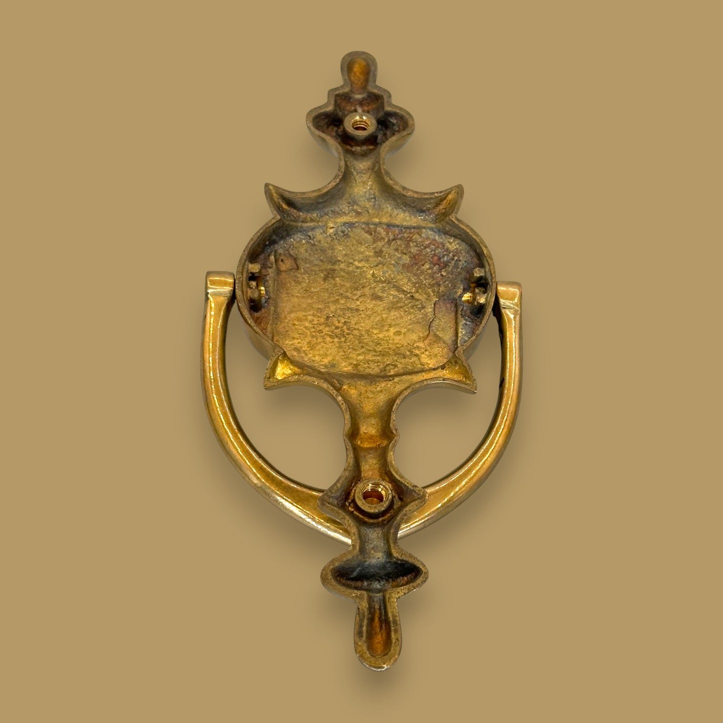Vintage Solid Brass Door Knocker – Classic Decorative Hardware