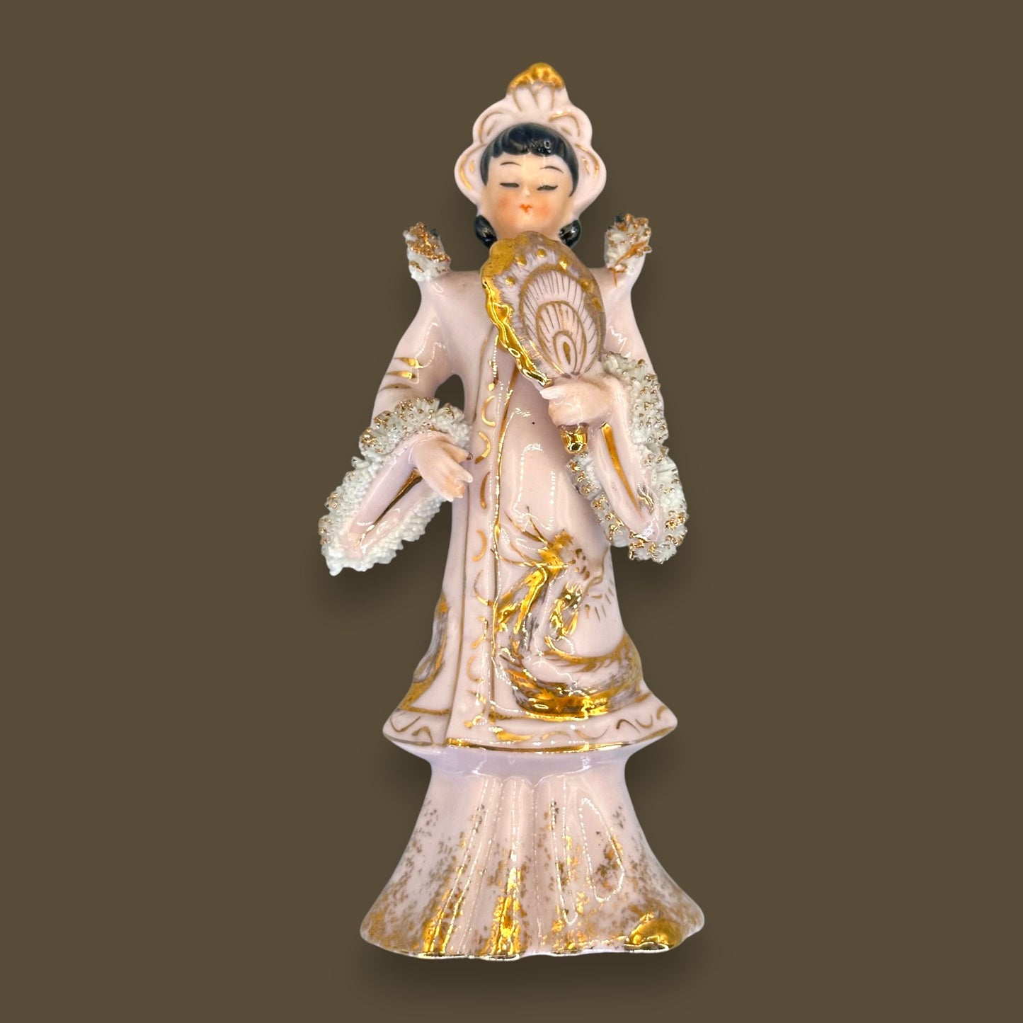 Norcrest Fine China Traditional Man and Woman Figurines – Japan 1950s