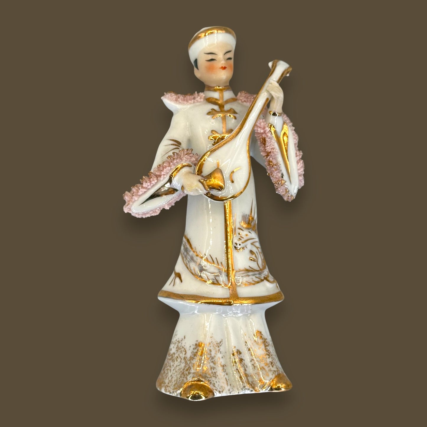 Norcrest Fine China Traditional Man and Woman Figurines – Japan 1950s